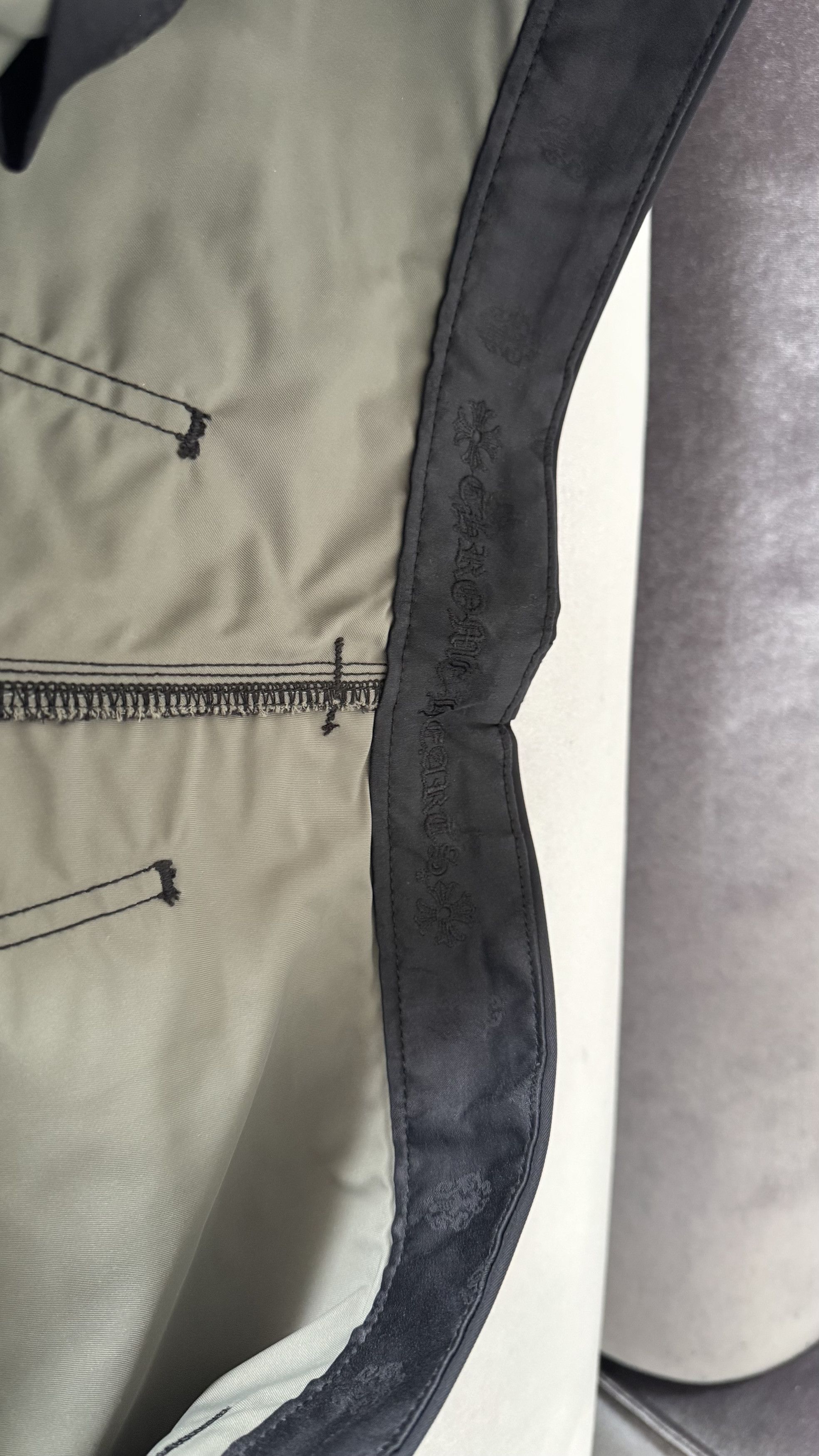 Chrome Hearts Chrome Hearts Nylon Leather Double Knee Shorts Size US 36 / EU 52 - 7 Thumbnail