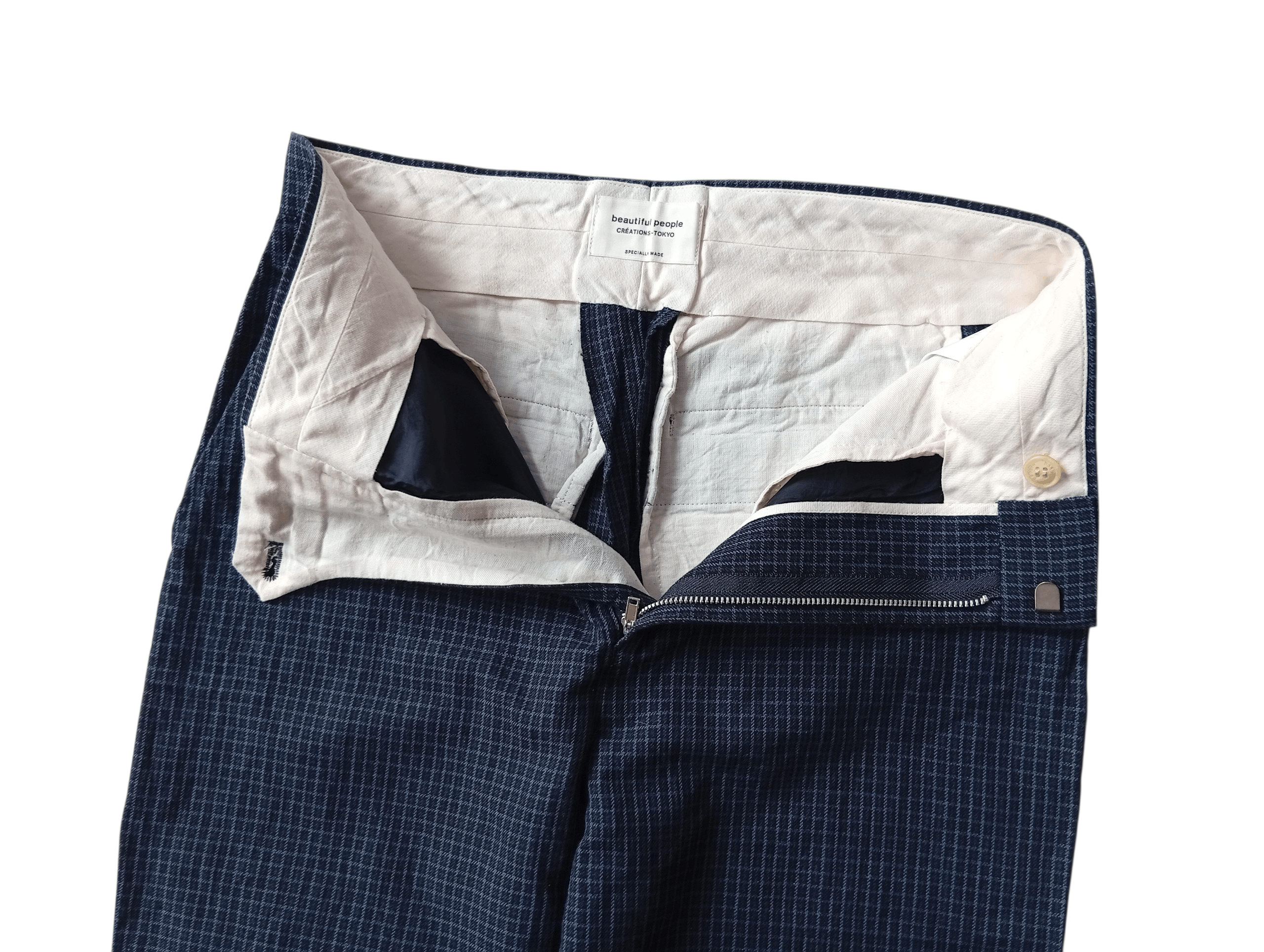 Japanese Brand Beautiful People tartan trouser pants Size 28" / US 6 / IT 42 - 2 Thumbnail