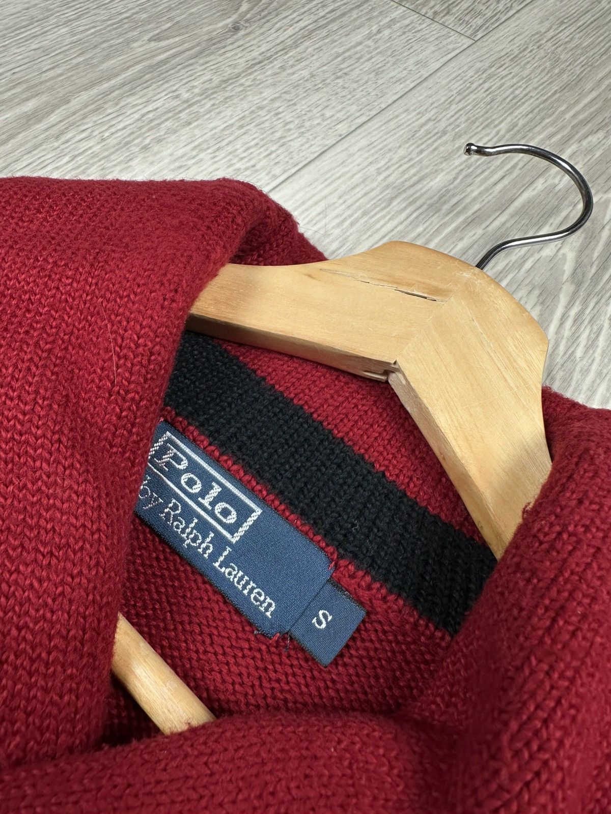 Polo Ralph Lauren Vintage Polo Ralph Lauren Red Cardigan Sweater Size S Size US S / EU 44-46 / 1 - 8 Thumbnail