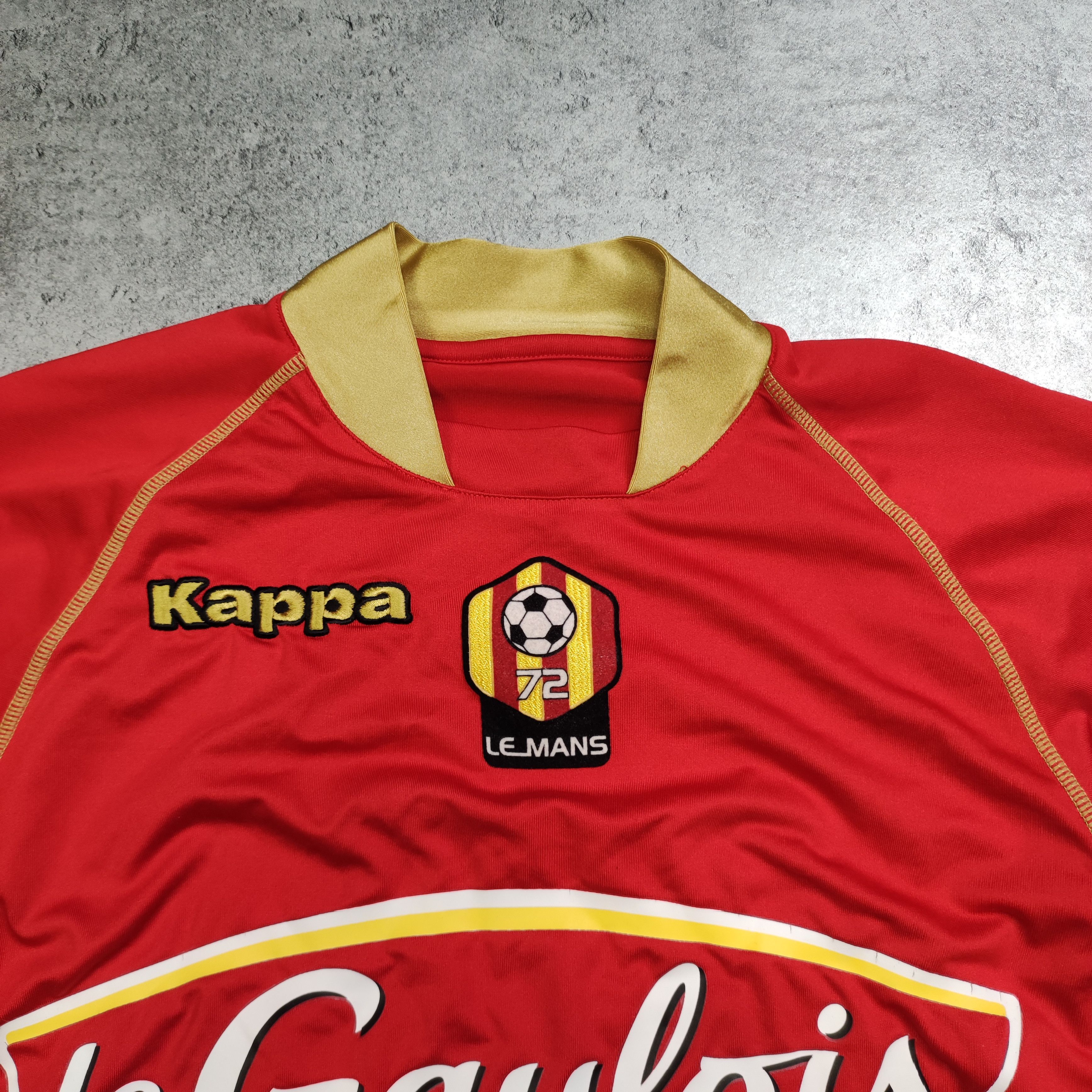 Vintage RARE Vintage 2008 Le Mans Kappa France Football Jersey Size US M / EU 48-50 / 2 - 4 Thumbnail