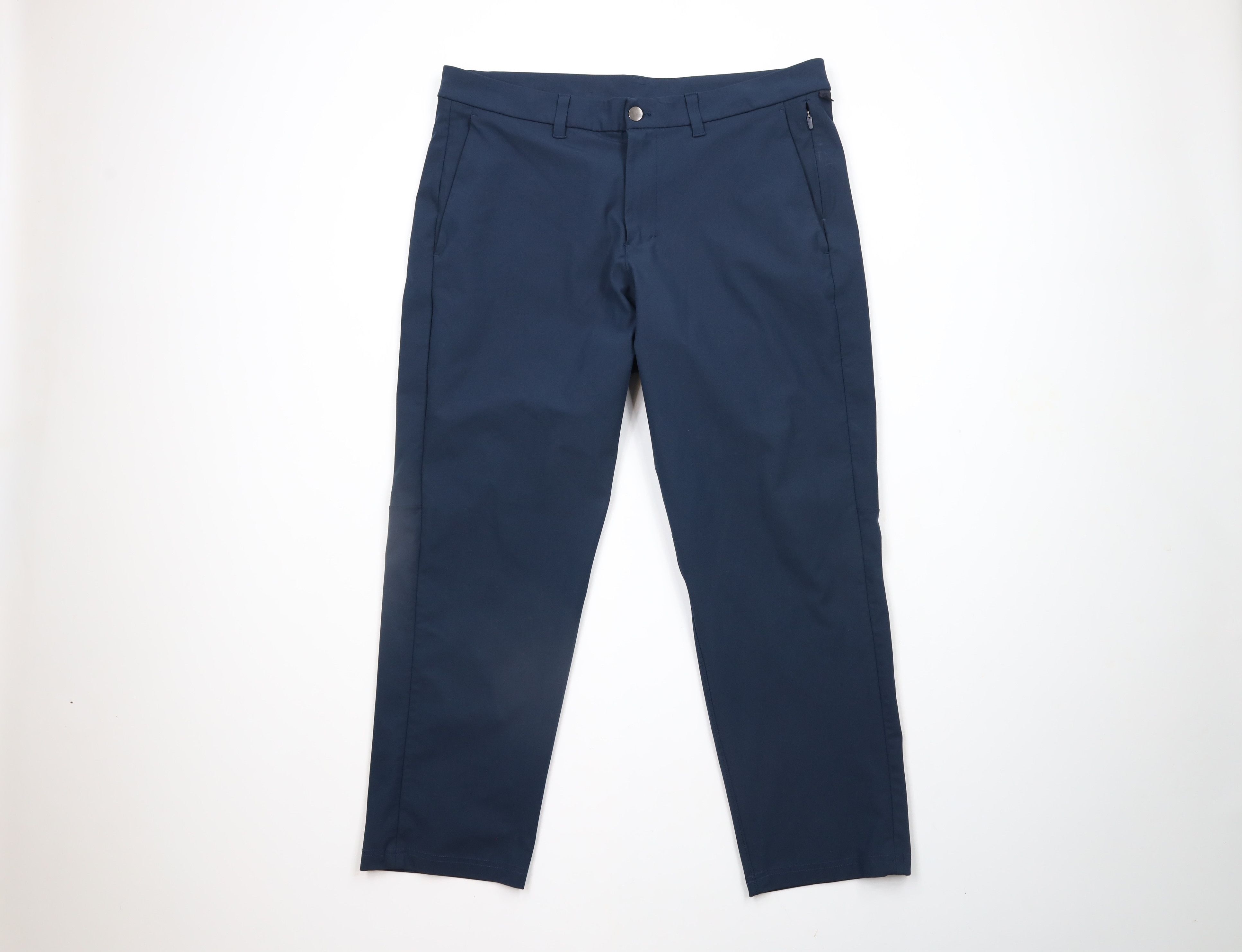 Lululemon × Vintage Lululemon Front Stretch ABC Chinos Chino Pants Dark Blue Size US 36 / EU 52 - 1 Thumbnail