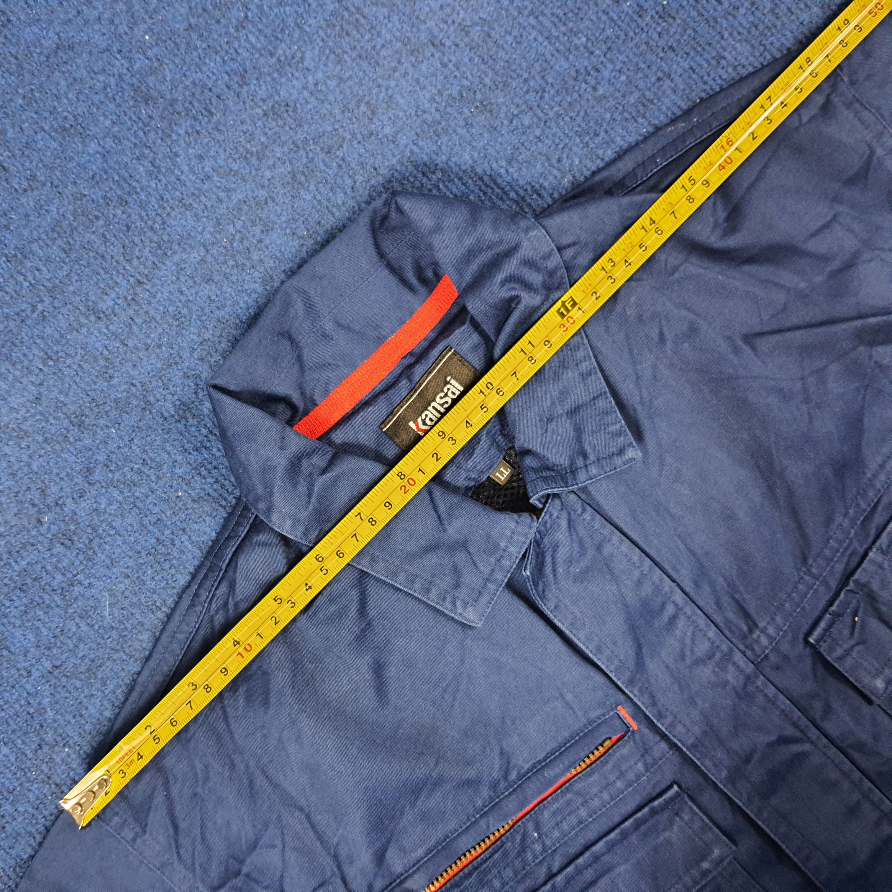 Japanese Brand × Vintage Vintage Kansai x Custom Number Nine Logo Workwear Jacket Size US L / EU 52-54 / 3 - 9 Thumbnail