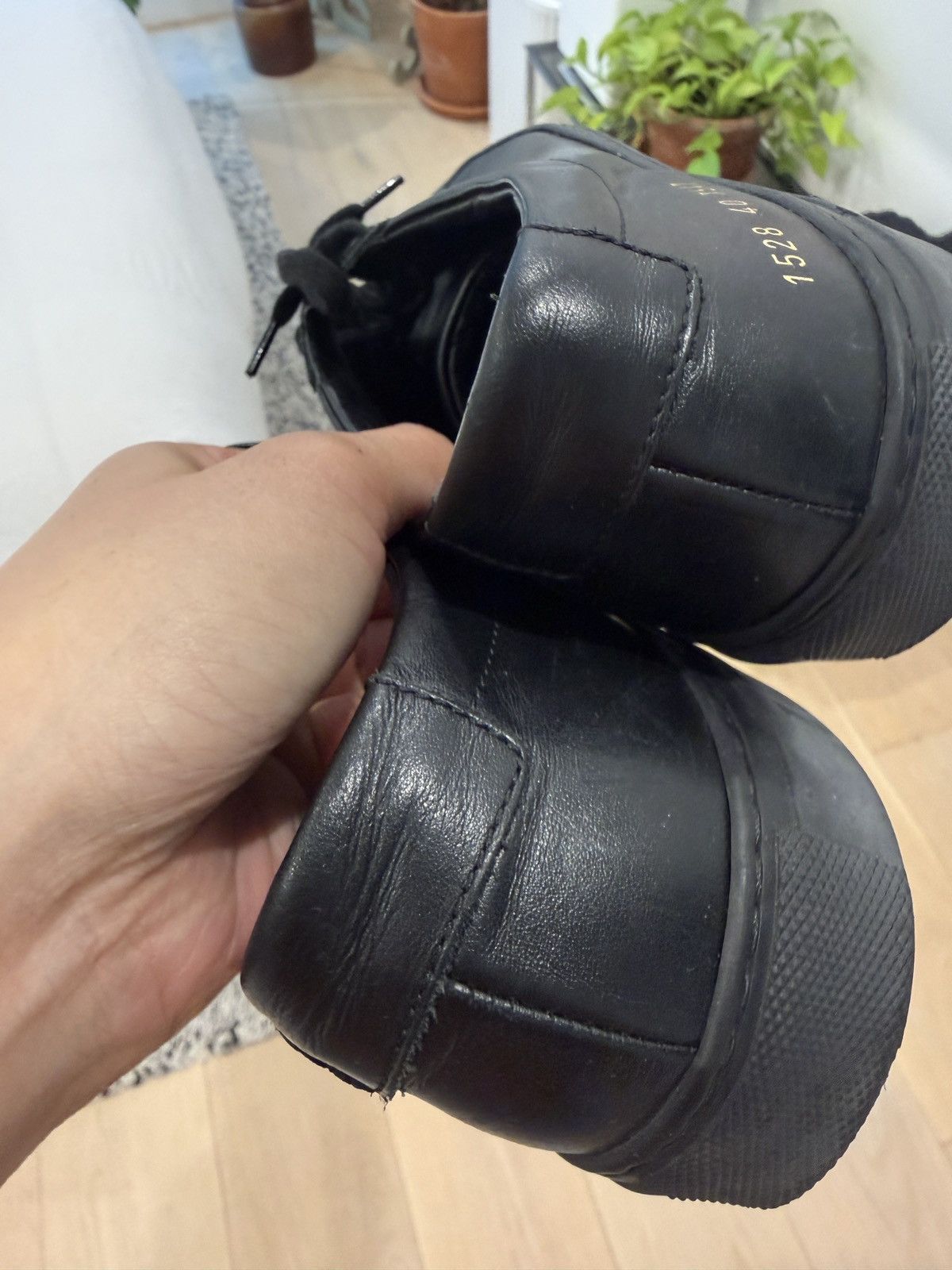 Common Projects Common Projects Achilles Low Black Sz 40 Size US 8.5 / EU 41-42 - 8 Thumbnail