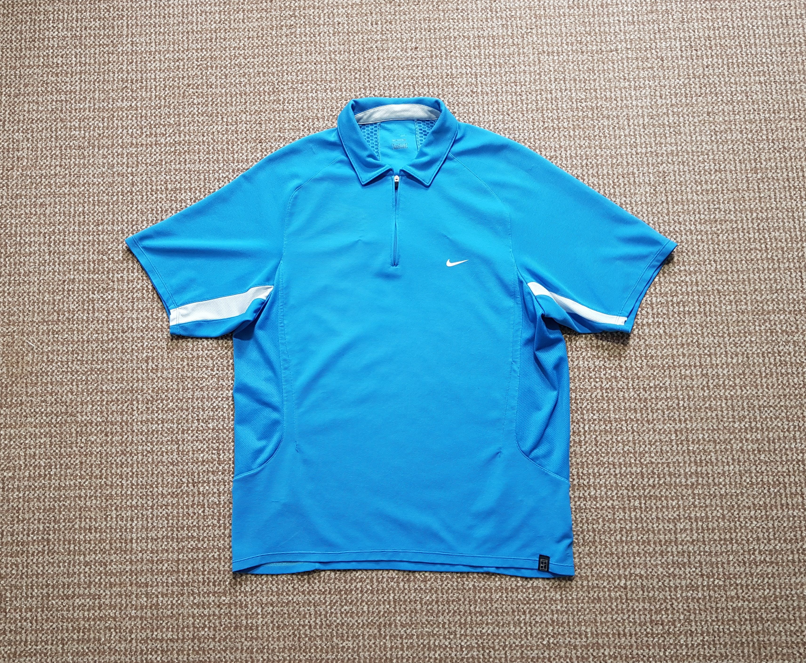 Nike Nike Tennis Vintage Sphere React Zip Polo Shirt sz M Size US M / EU 48-50 / 2 - 1 Thumbnail