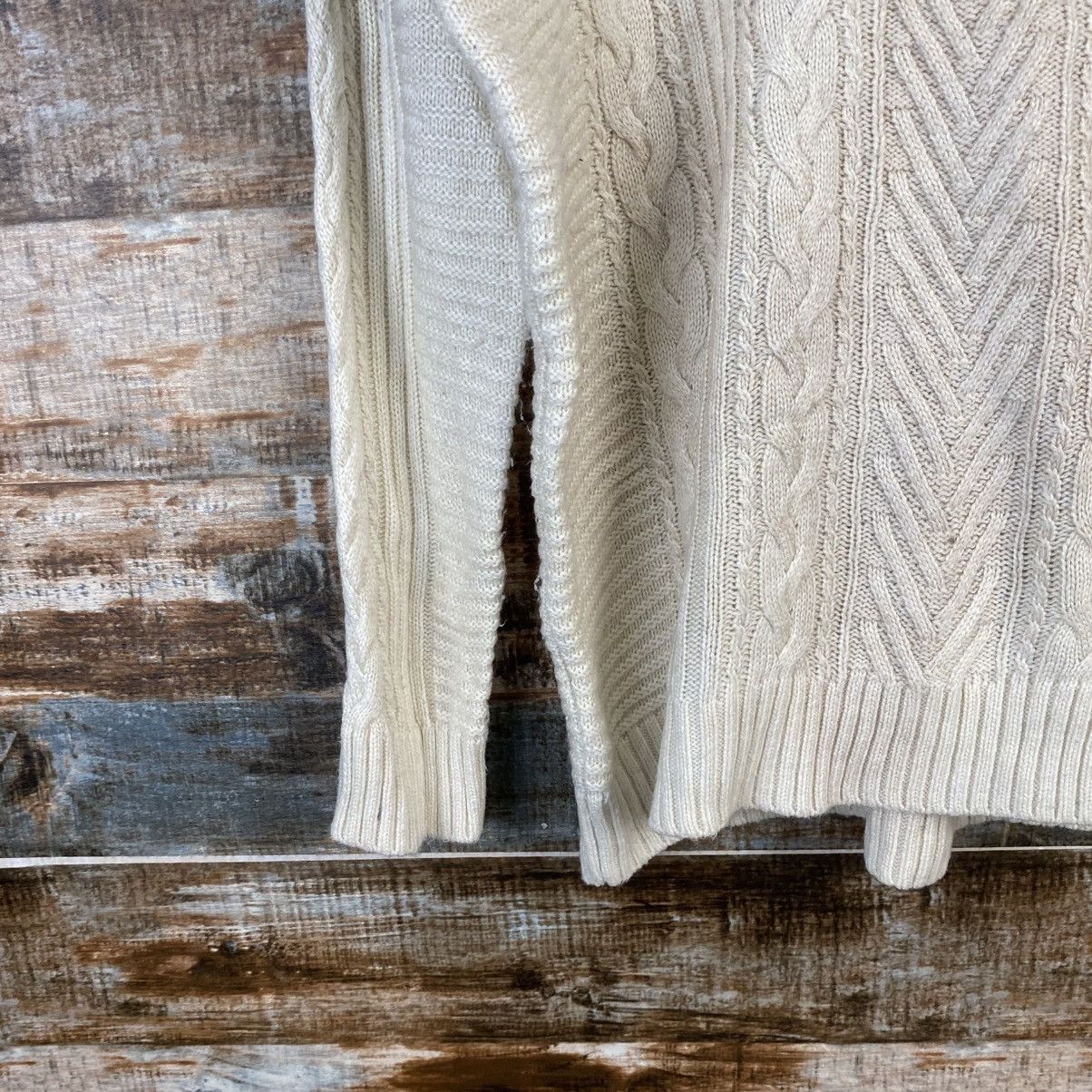 Vintage DL Uniqlo vintage White Knitwear #C1178 Size M / US 6-8 / IT 42-44 - 7 Thumbnail