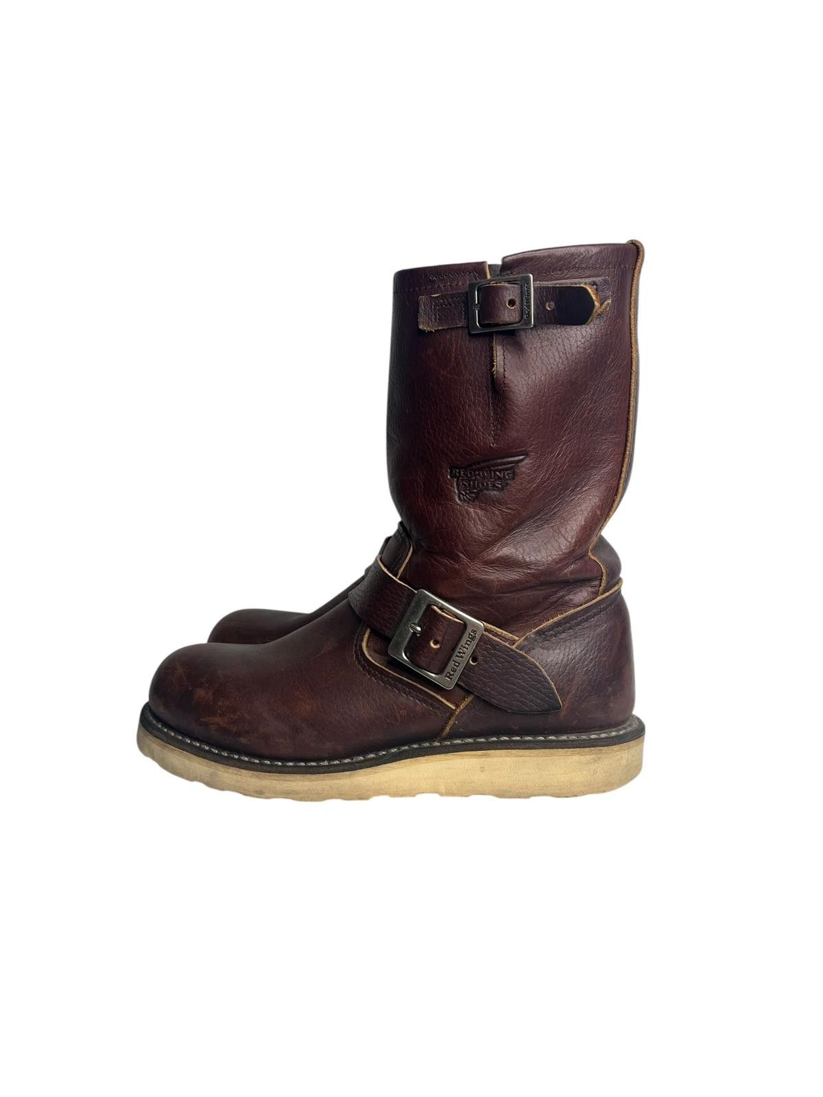 Other Red Wing Heritage 2970 Engineer Boots Brown Leather Made USA Size US 6.5 / IT 36.5 - 3 Thumbnail