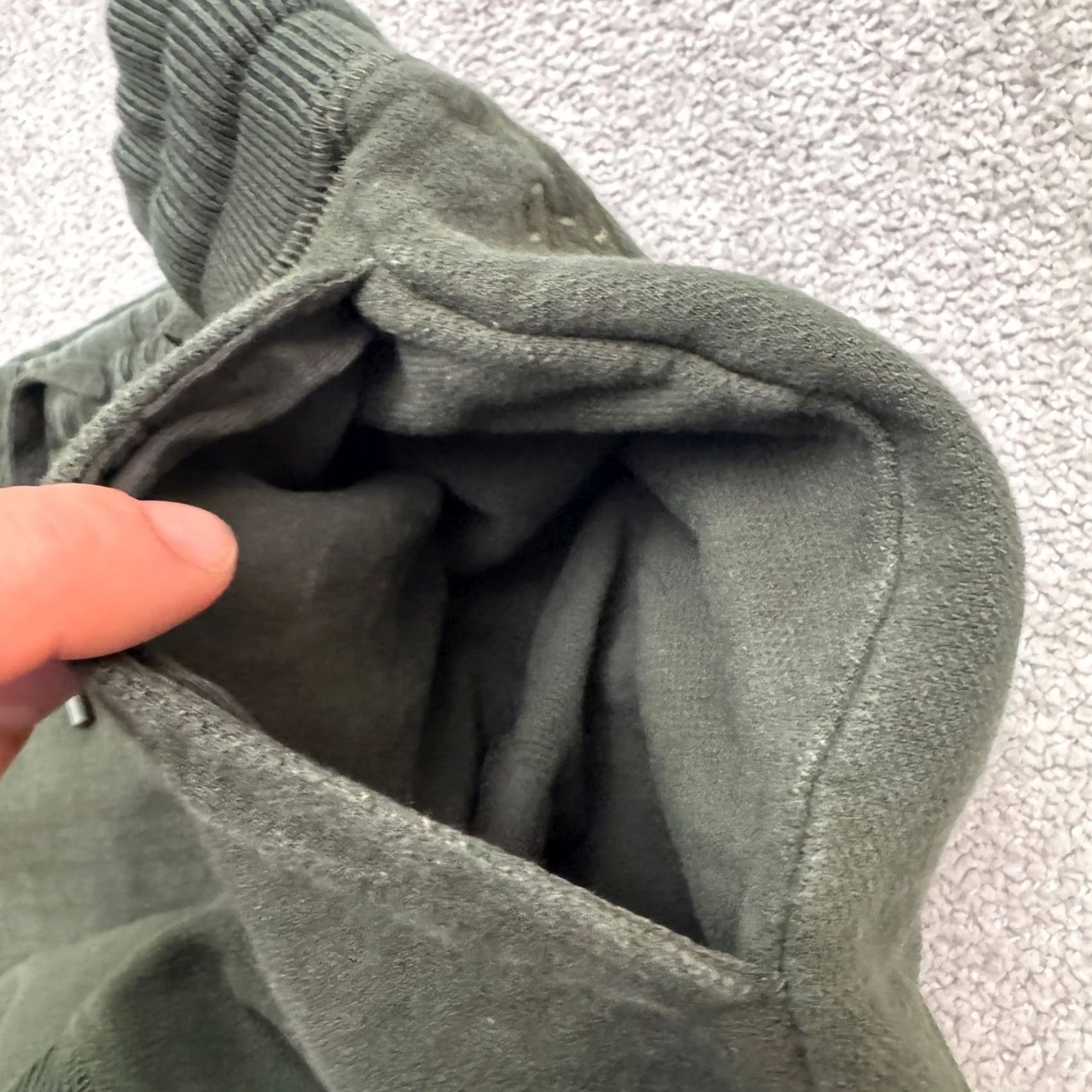 Vintage Cash App Jogger Sweatpants Mens Medium Green Casual Lounge Everyday Size US 31 - 7 Thumbnail