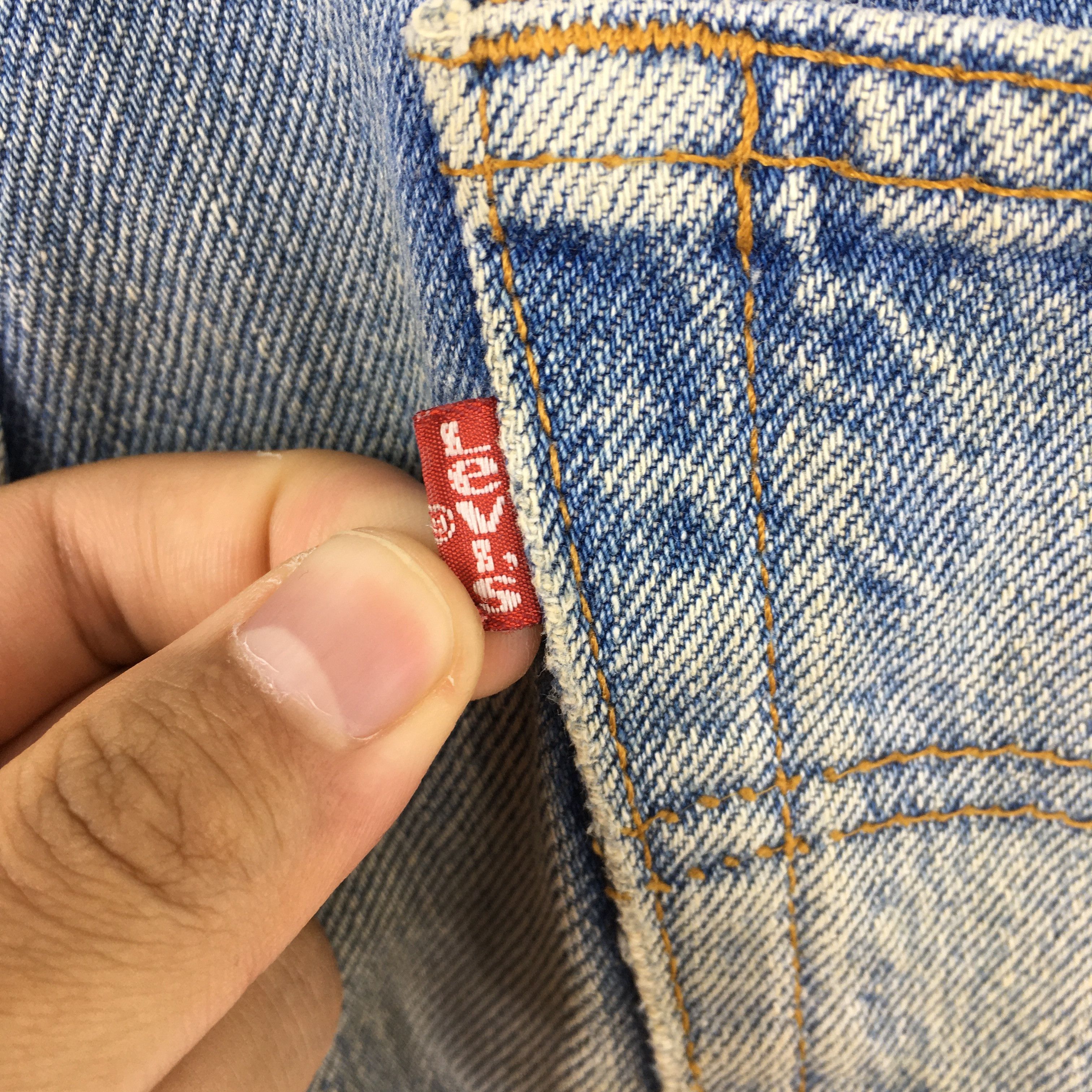 Levi's Size 30x31 90s Levi's 501 Distressed Stone Washed Jeans S235 Size US 30 / EU 46 - 12 Thumbnail