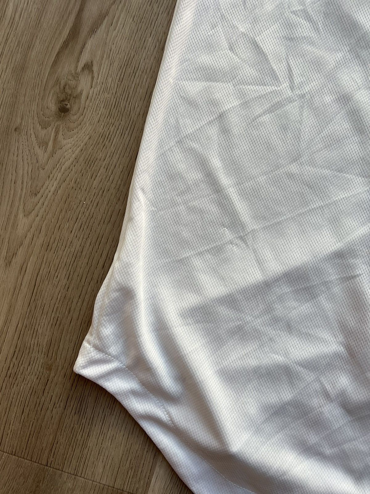Karl Kani Karl Kani White Button Up Jersey Shirt Size US S / EU 44-46 / 1 - 8 Thumbnail