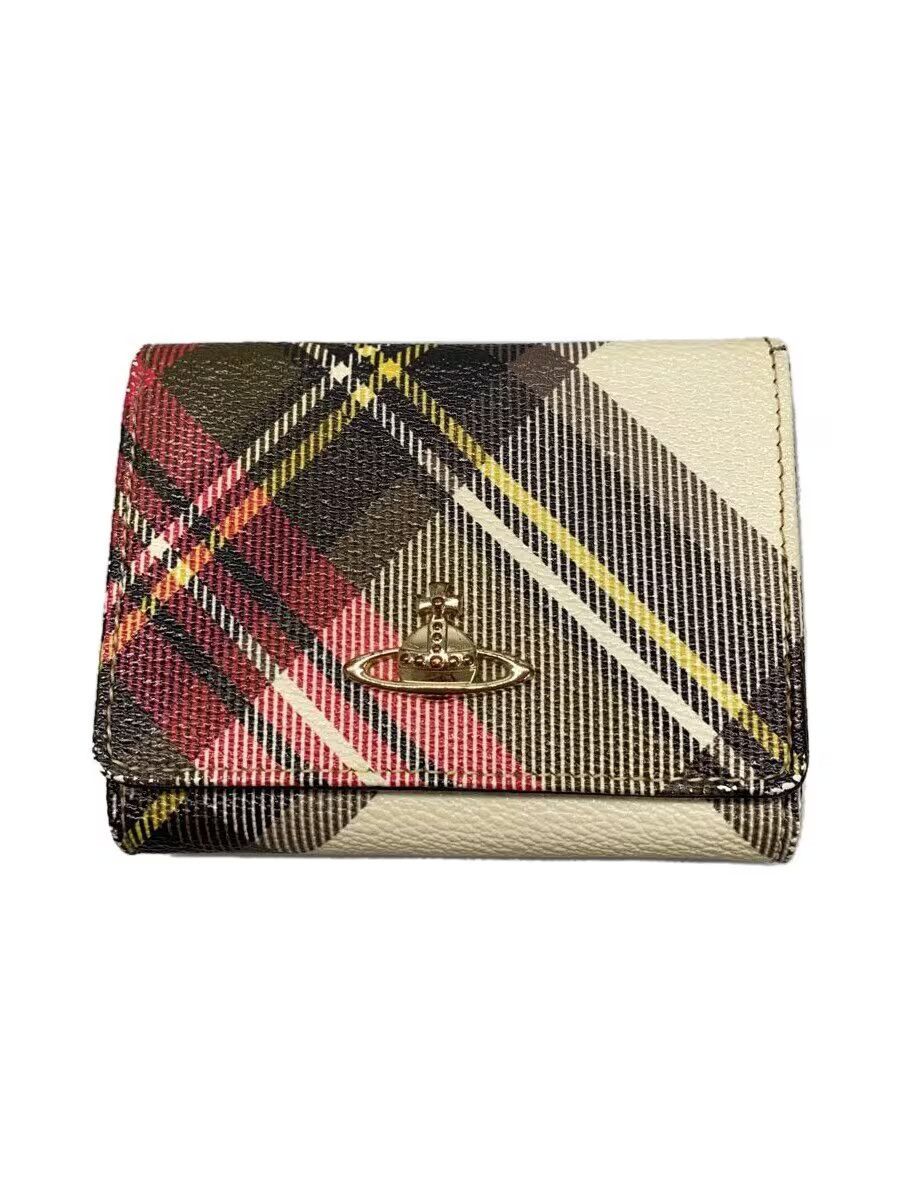 Vivienne Westwood Plaid Orb Wallet Size ONE SIZE - 1 Thumbnail
