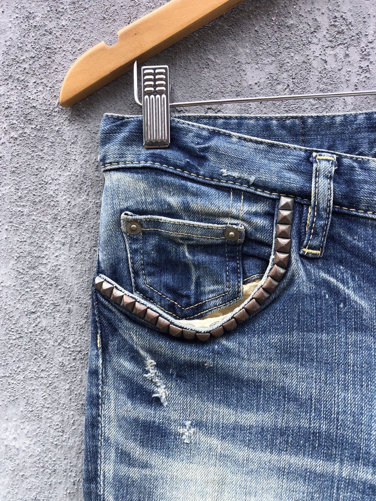 Hysteric Glamour Hysteric Glamour Stud Poem Try It You’ll Like It Jeans Size 30" / US 8 / IT 44 - 6 Thumbnail