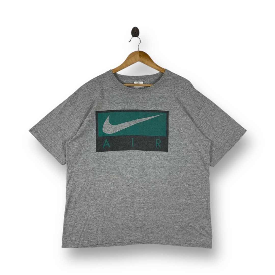 Nike Vintage NIKE Air big logo printed tee Size US L / EU 52-54 / 3 - 1 Thumbnail
