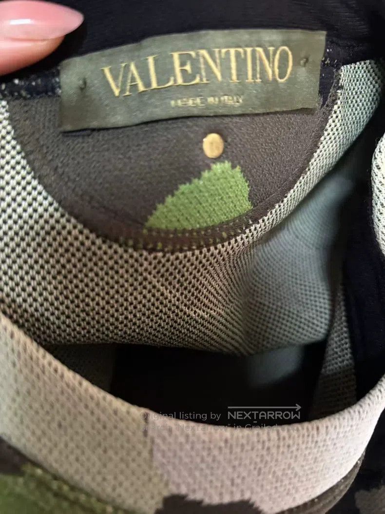 Valentino Valentino Green camouflage short-sleeved T-shirt Size US S / EU 44-46 / 1 - 3 Thumbnail
