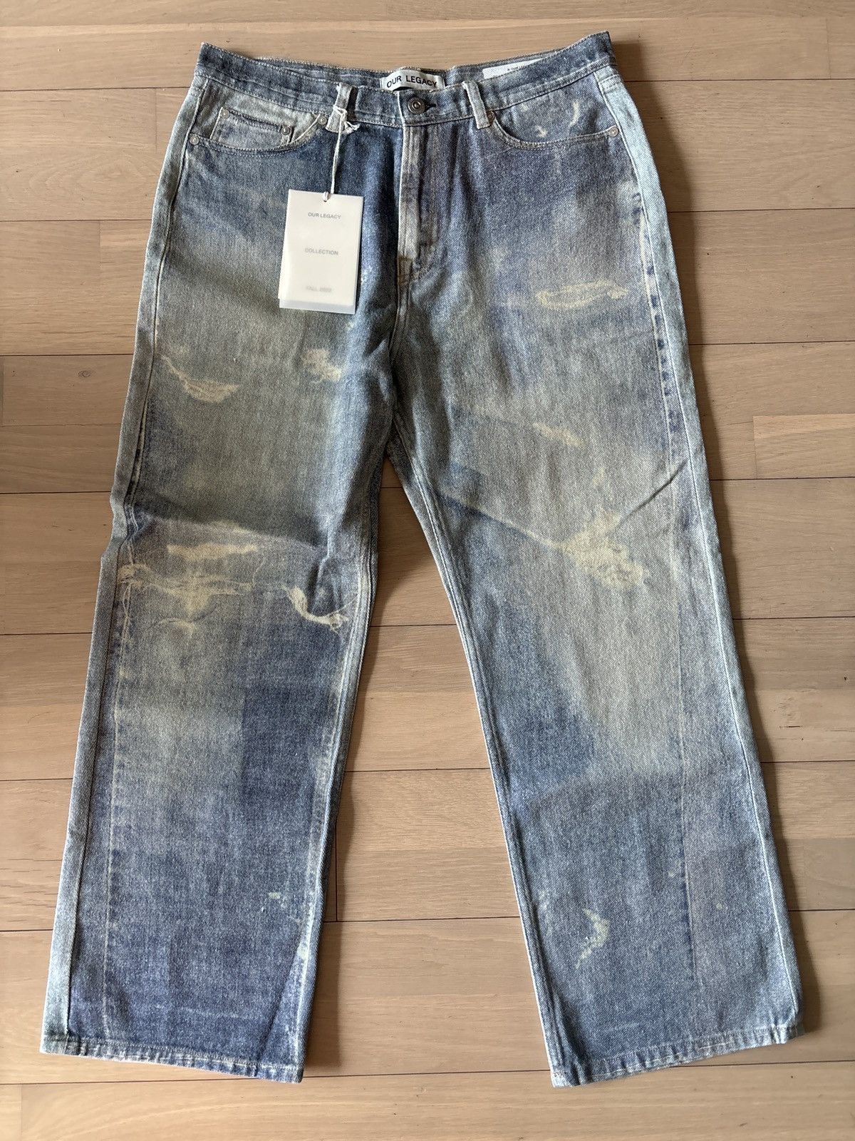 Our Legacy Third Cut Digital Denim | Grailed