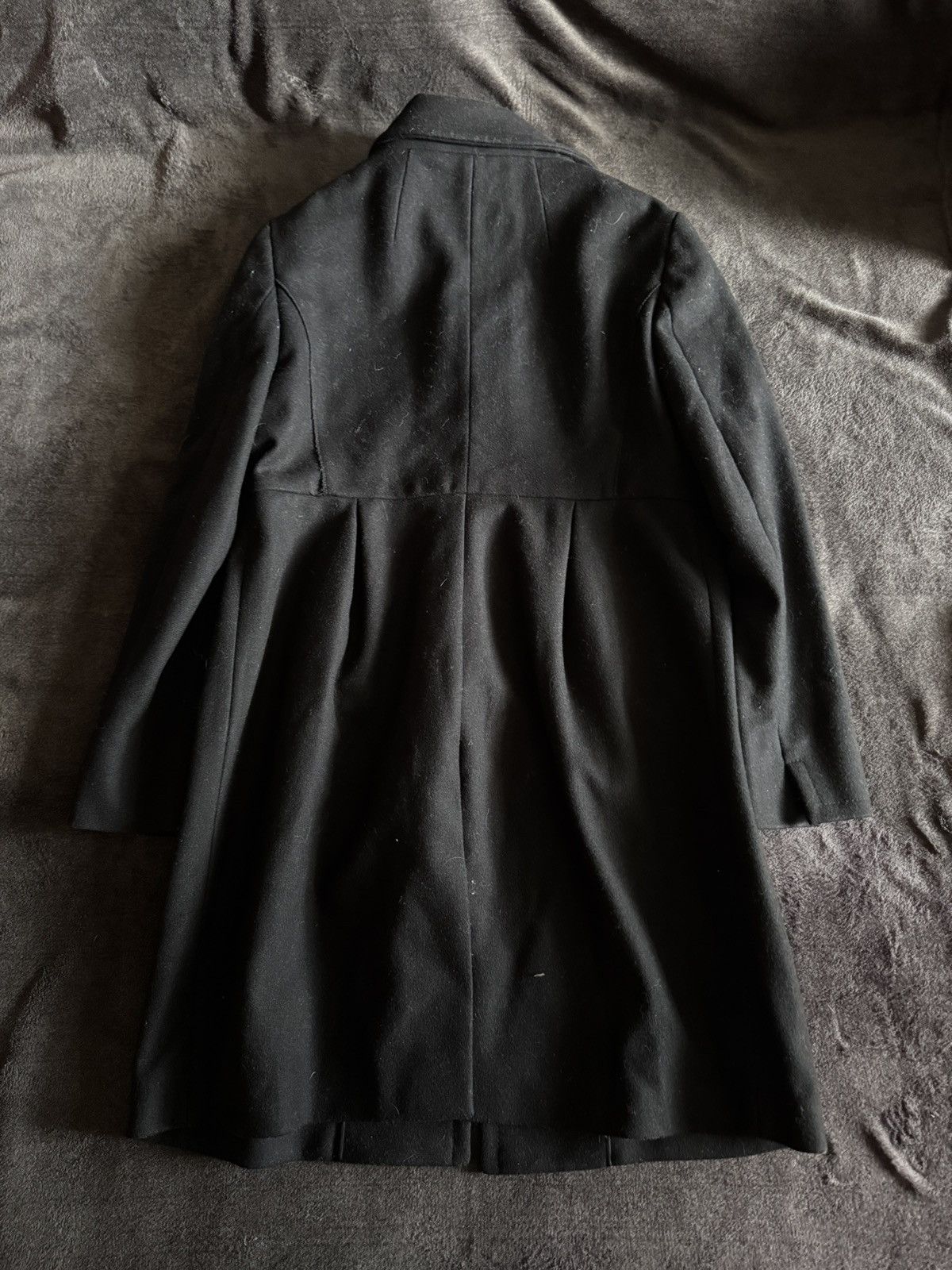 Miu Miu Miu Miu luxury wool coat black Size L / US 10 / IT 46 - 14 Thumbnail