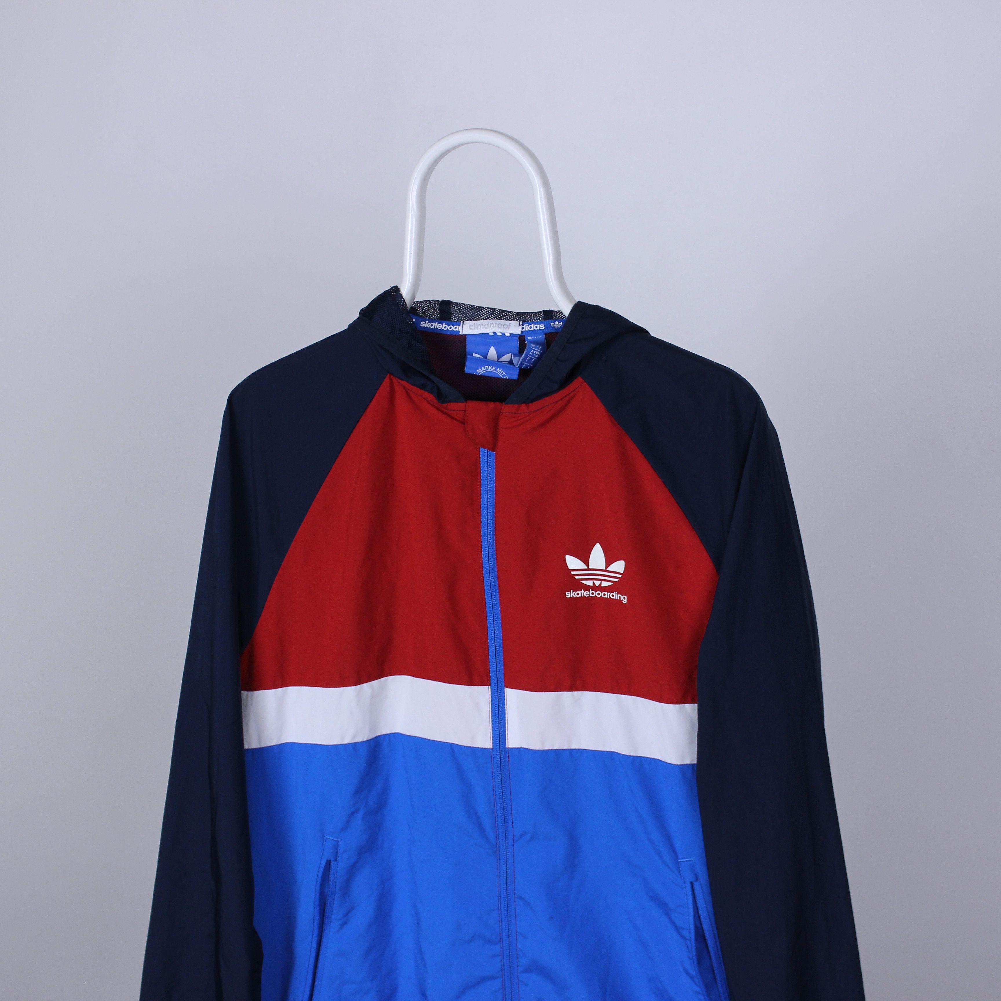 Adidas Adidas skateboarding jacket men multi S red blue Size US S / EU 44-46 / 1 - 5 Thumbnail