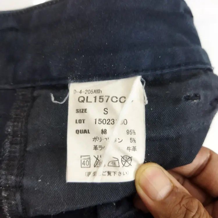 Vintage QUEEN LOW DARK BLUE SKINNY PANT Size US 26 / EU 42 - 13 Thumbnail