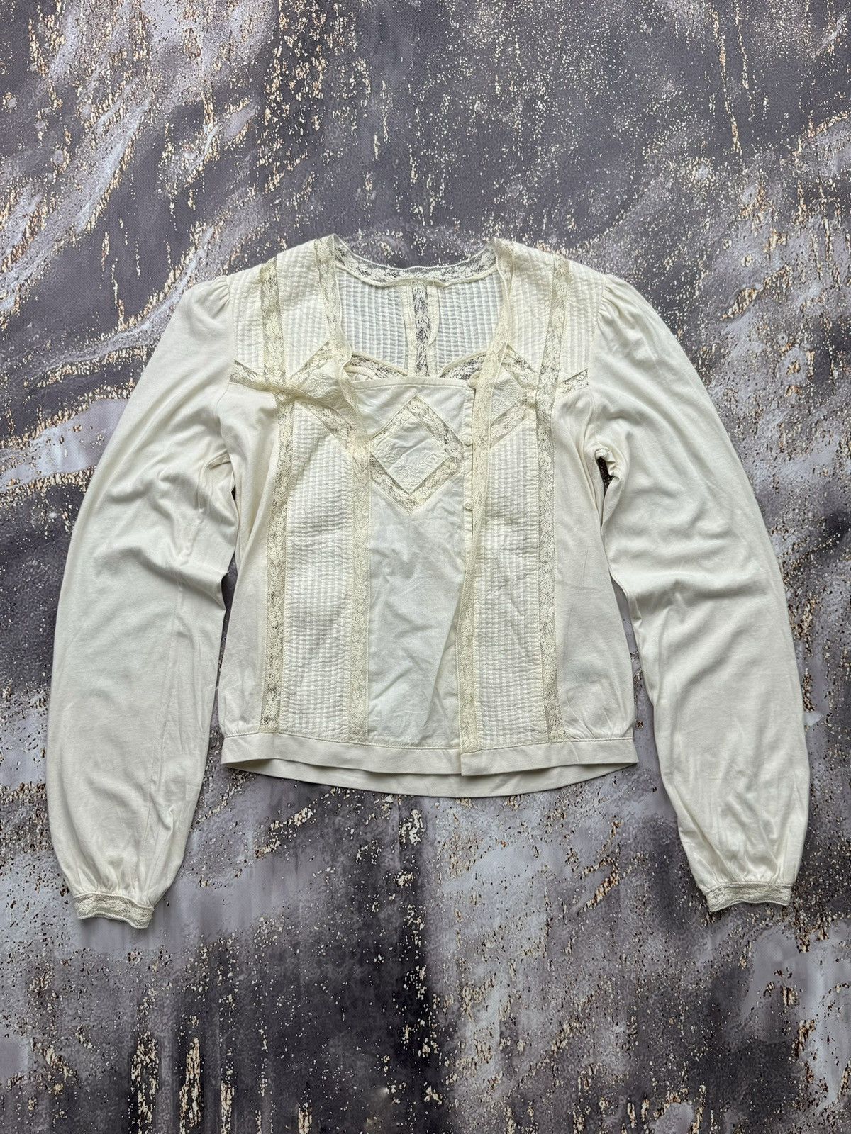 Vintage Vintage Amazing Buttons Blouse Size M / US 6-8 / IT 42-44 - 1 Thumbnail