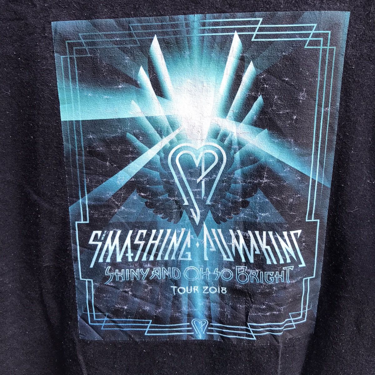 Band Tees SMASHING PUMPKINS band tee 2018 tour grunge Size US M / EU 48-50 / 2 - 3 Thumbnail