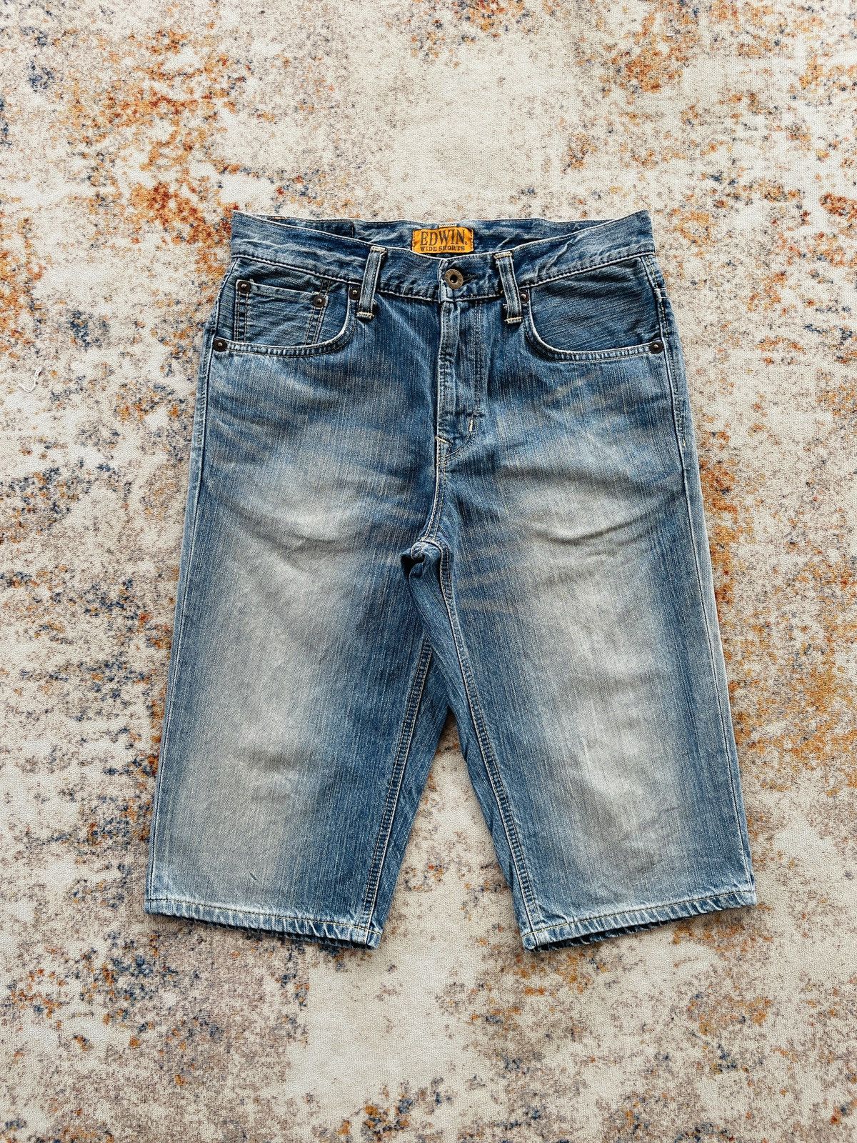 Edwin Edwin Wide Short Jeans Size US 32 / EU 48 - 1 Thumbnail