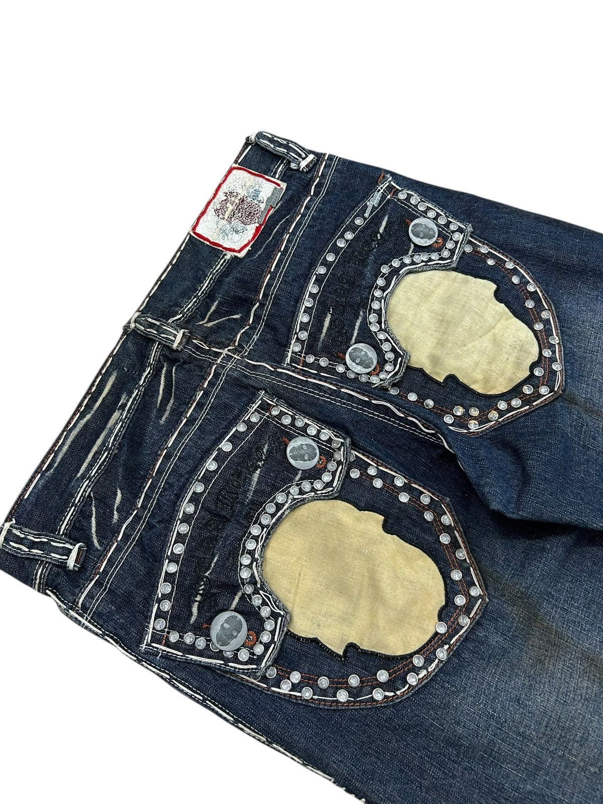 Beauty Beast Laguna Beach Japan Style Chrome Heart Yohji Yamamoto Underco Size US 32 / EU 48 - 14 Thumbnail
