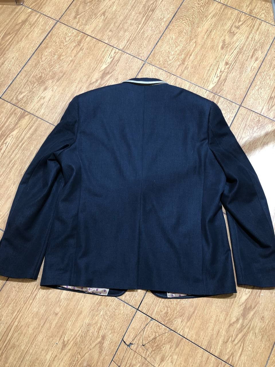 Vintage MARC DARCY JACK MENS BLUE MIX SUIT JACKET Size 48R - 14 Thumbnail