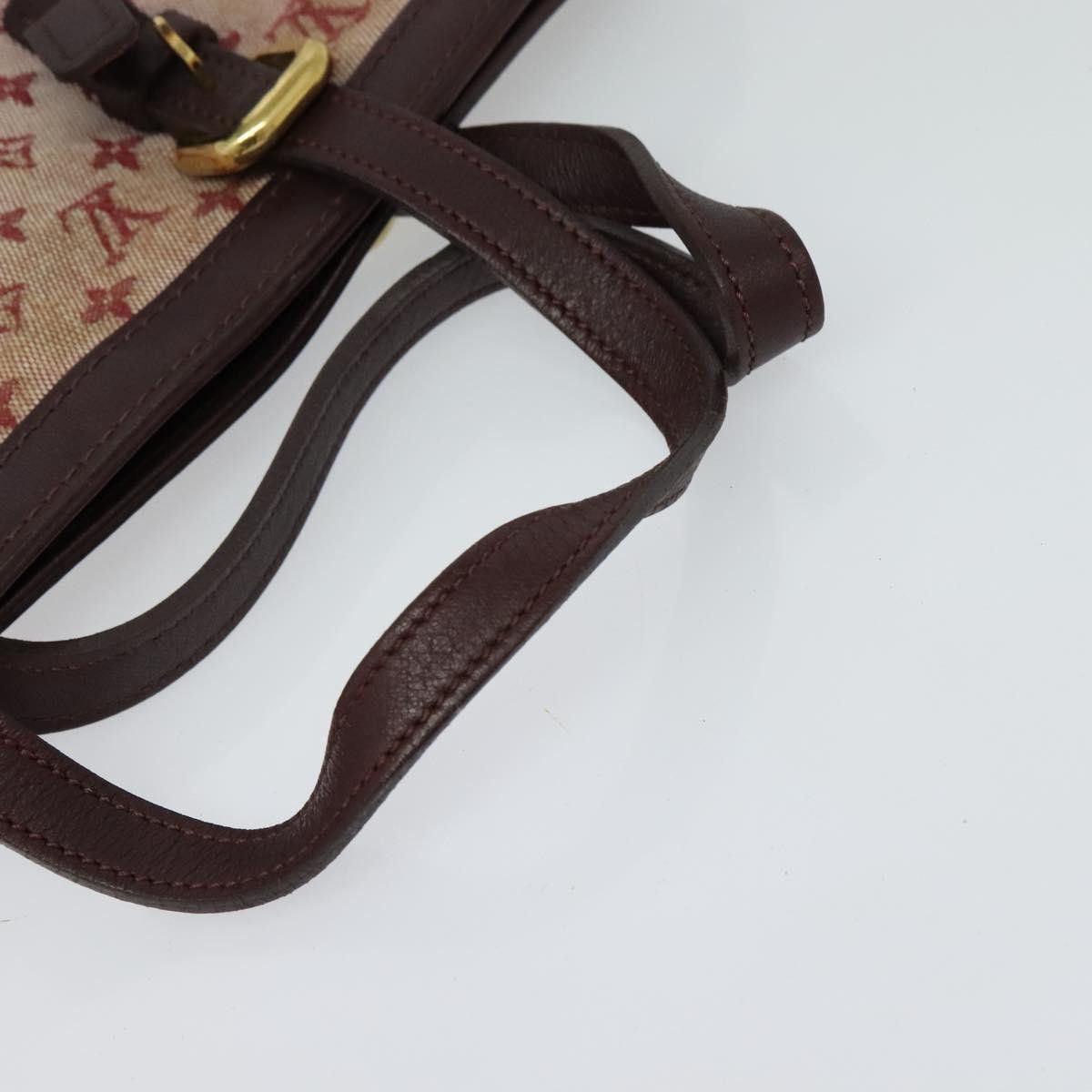 Louis Vuitton LOUIS VUITTON Monogram Mini Françoise Bag Red Cherry M92210 Size ONE SIZE - 7 Thumbnail