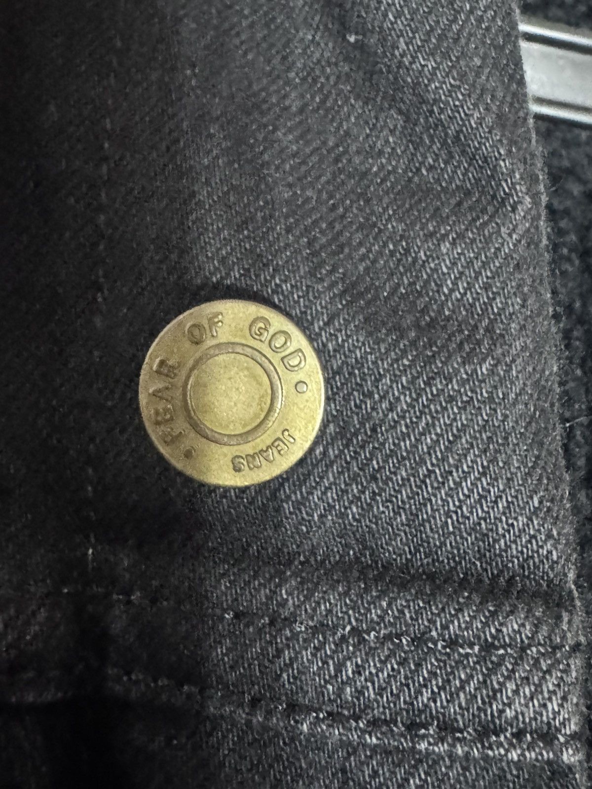 Fear of God FEAR OF GOD 5th Selvedge Denim Alpaca Trucker Jacket Size US S / EU 44-46 / 1 - 5 Thumbnail