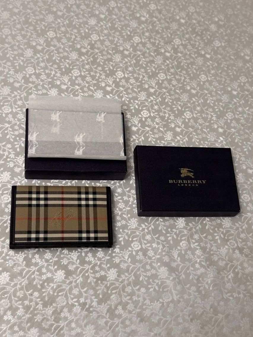 Burberry × Vintage 00’s Burberry London Nova-Check Gabardine Notebook Size ONE SIZE - 2 Thumbnail