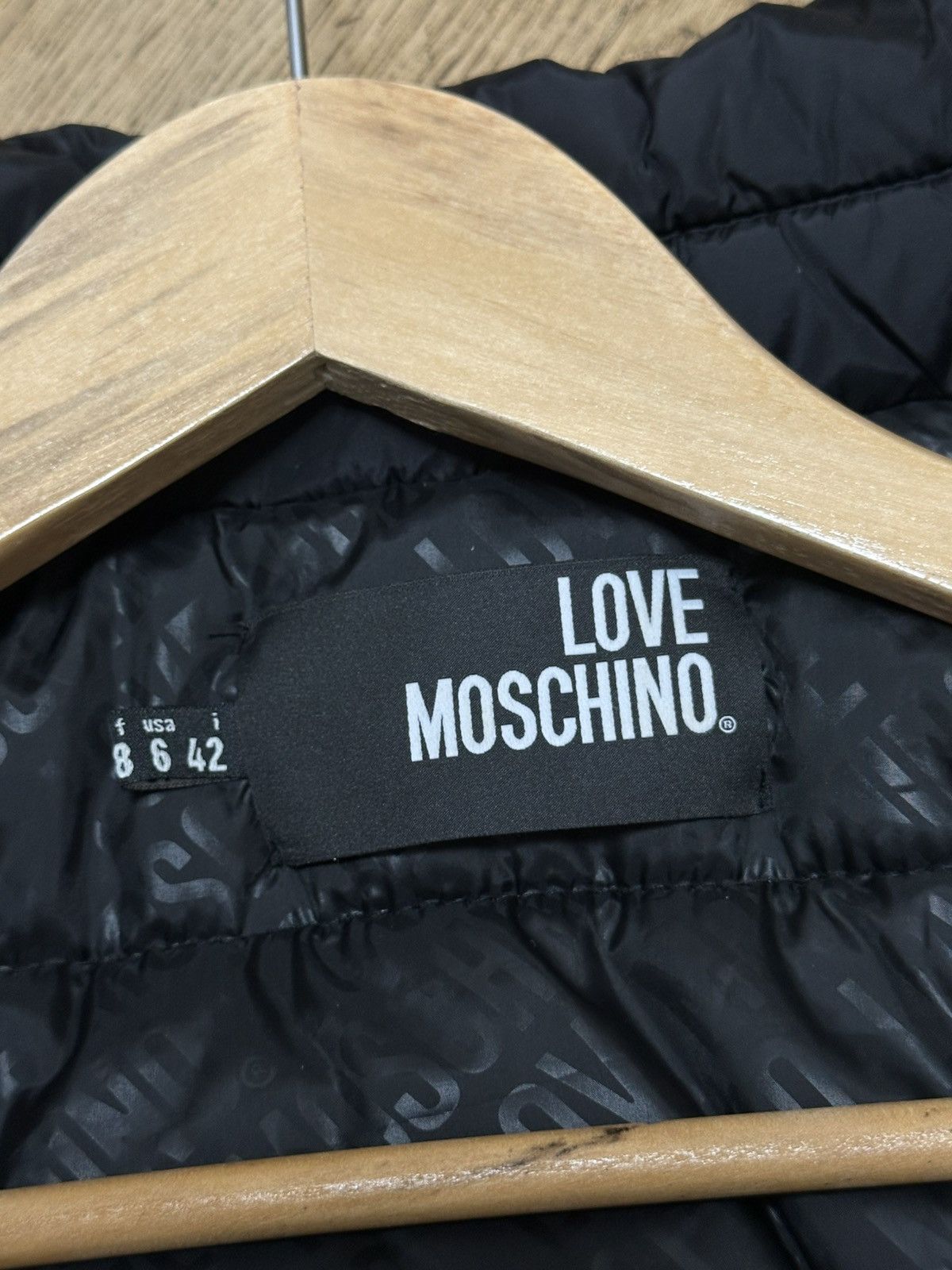 Love Moschino Love Moschino Women’s Black Coat Jacket Size M Size M / US 6-8 / IT 42-44 - 6 Thumbnail