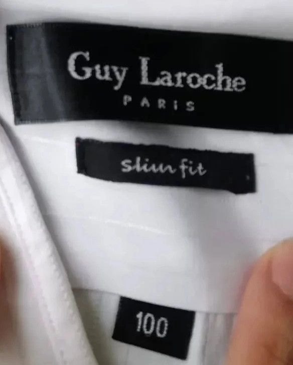 Guy Laroche Guy Laroche Paris Slim Fit Short Sleeve Shirt Size US M / EU 48-50 / 2 - 3 Thumbnail