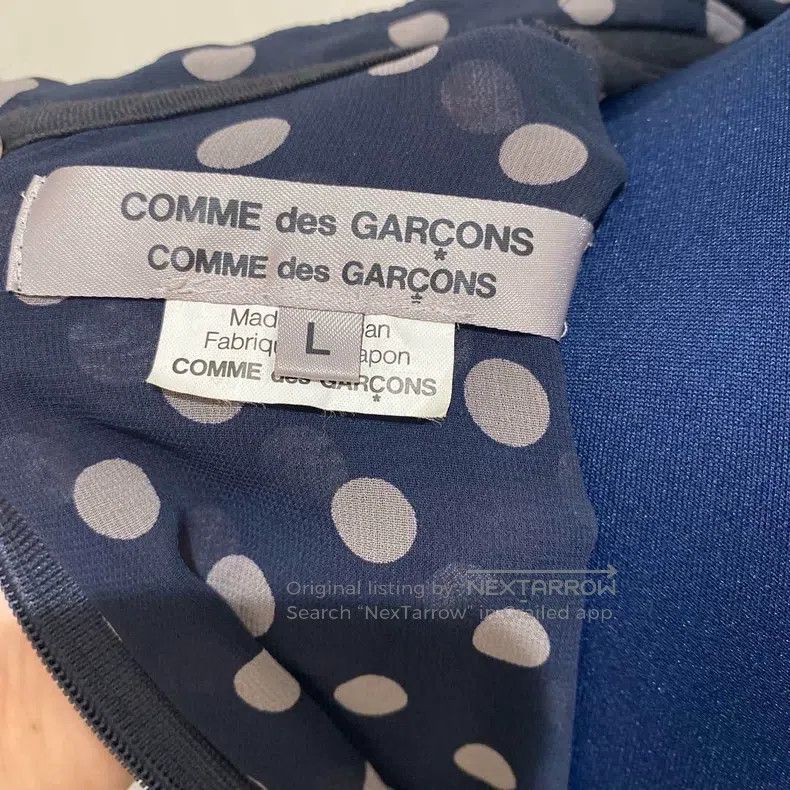 Comme des Garcons Comme Des Garcons Classic doll collar polka dot dress Size L / US 10 / IT 46 - 6 Thumbnail