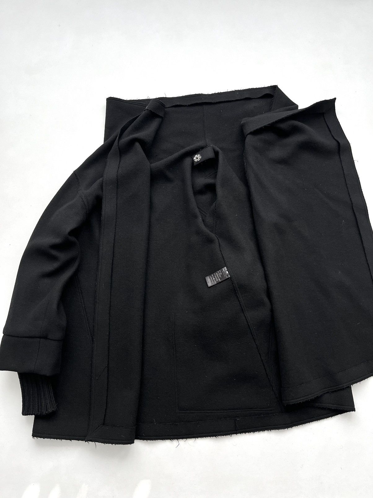 Ann Demeulemeester 🔥AW12-13 Isabel Benenato “No Proper” Cape Coat Size US M / EU 48-50 / 2 - 13 Thumbnail