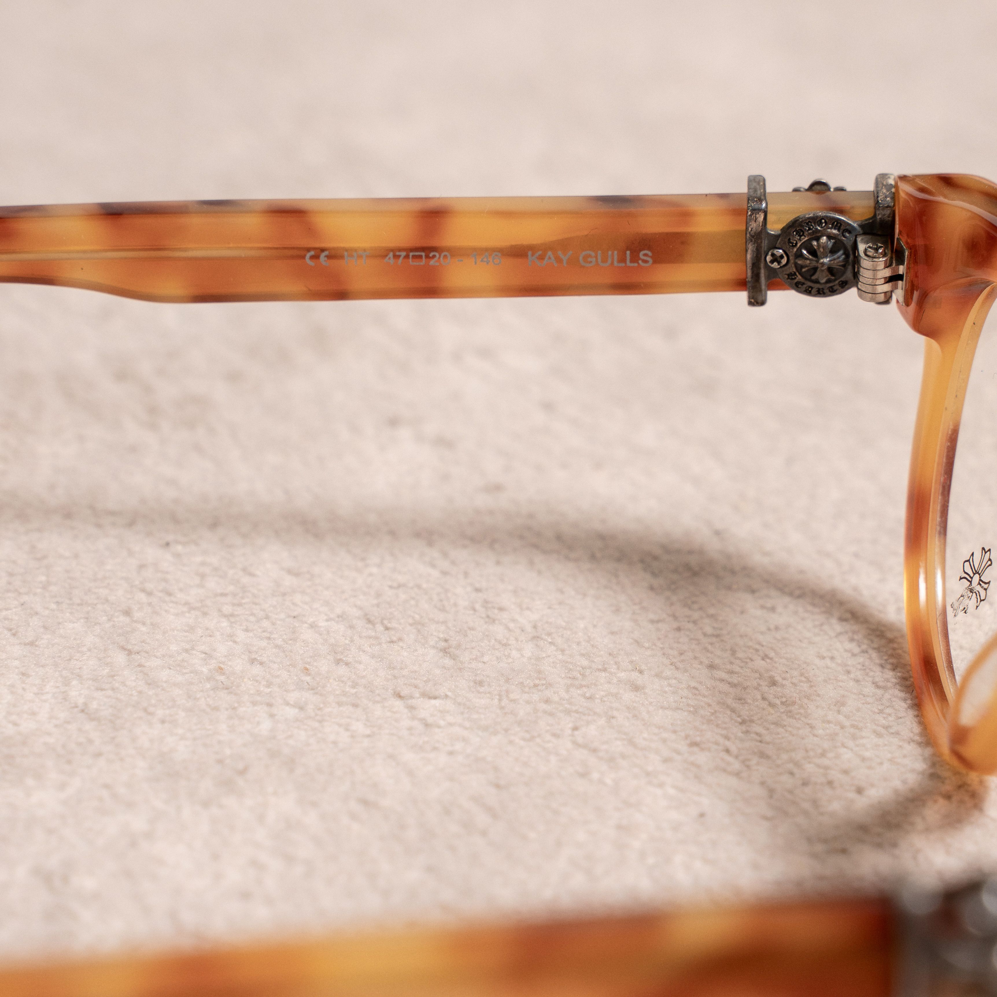 Chrome Hearts Chrome Hearts Kay Gulls Glasses Size ONE SIZE - 5 Thumbnail