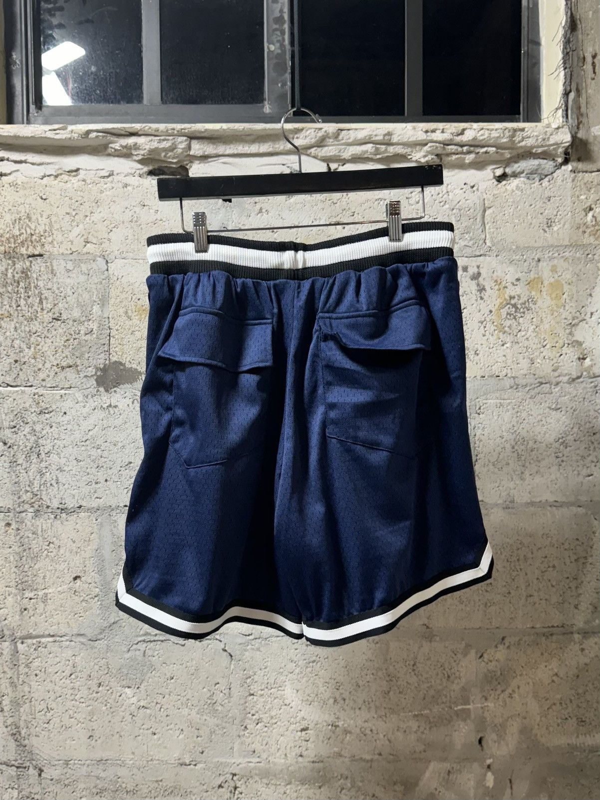 Rhude (NEW) RHUDE Court Logo Shorts Blue Size US 36 / EU 52 - 3 Thumbnail