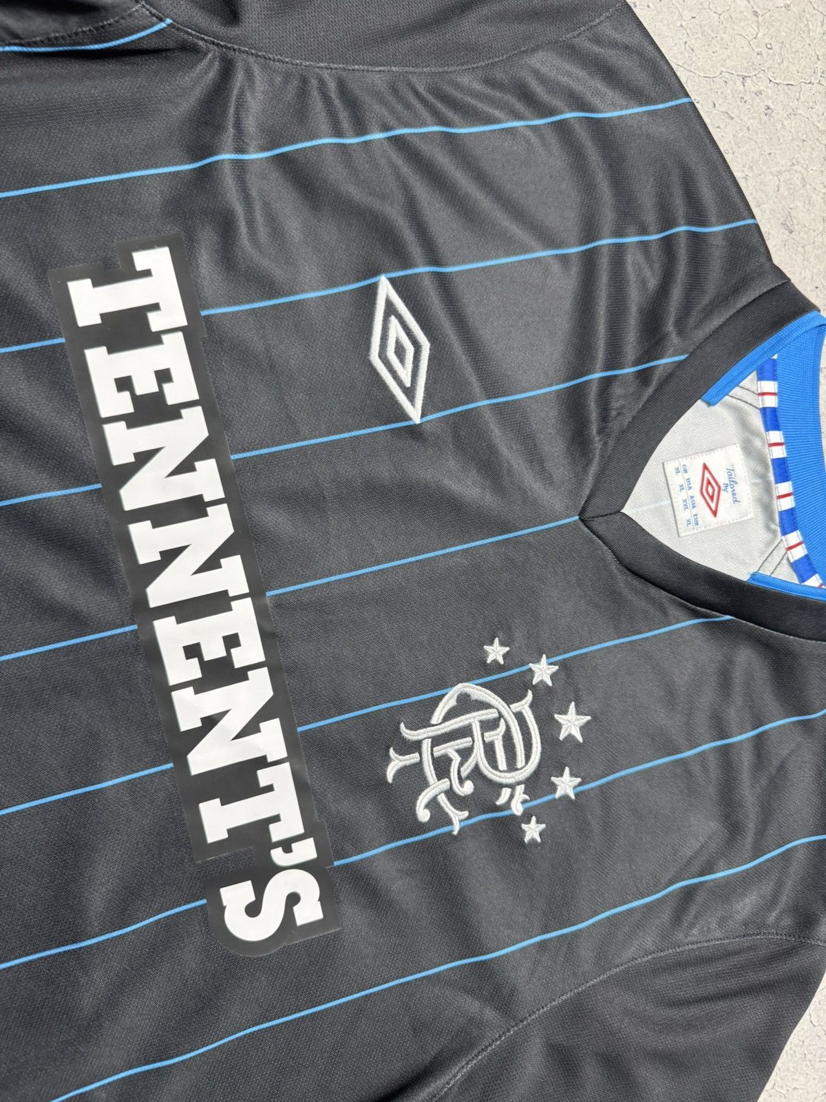 Umbro Umbro FC Glasgow Rangers 2012/2013 Soccer Jersey Size US XL / EU 56 / 4 - 6 Thumbnail