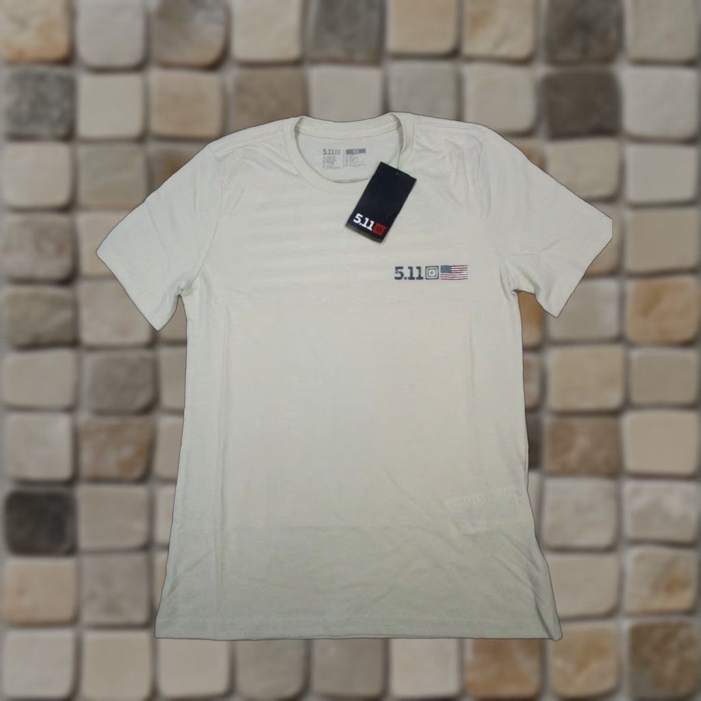Vintage 5.11 Tactical Shirt Mens XS Beige American Flag Ss Cotton Blend Pullover New Size US XS / EU 42 / 0 - 1 Thumbnail