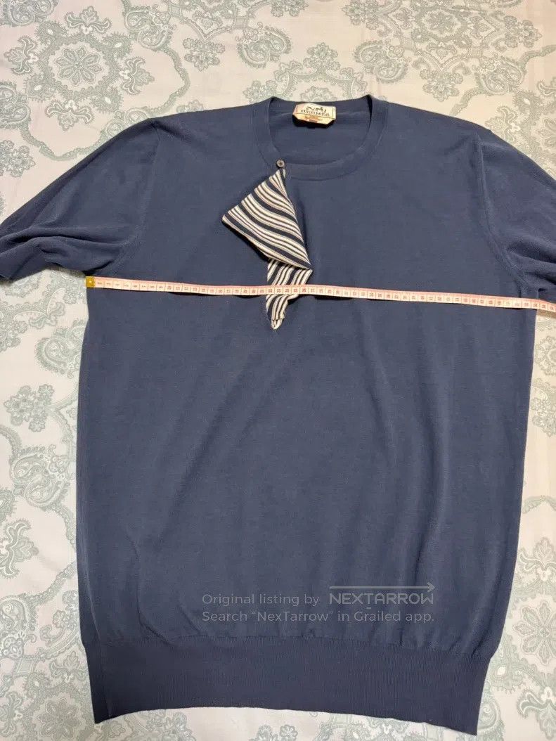 Hermes Hermes Short Sleeve, Limited Edition, Unique Collar Design Size US L / EU 52-54 / 3 - 4 Thumbnail