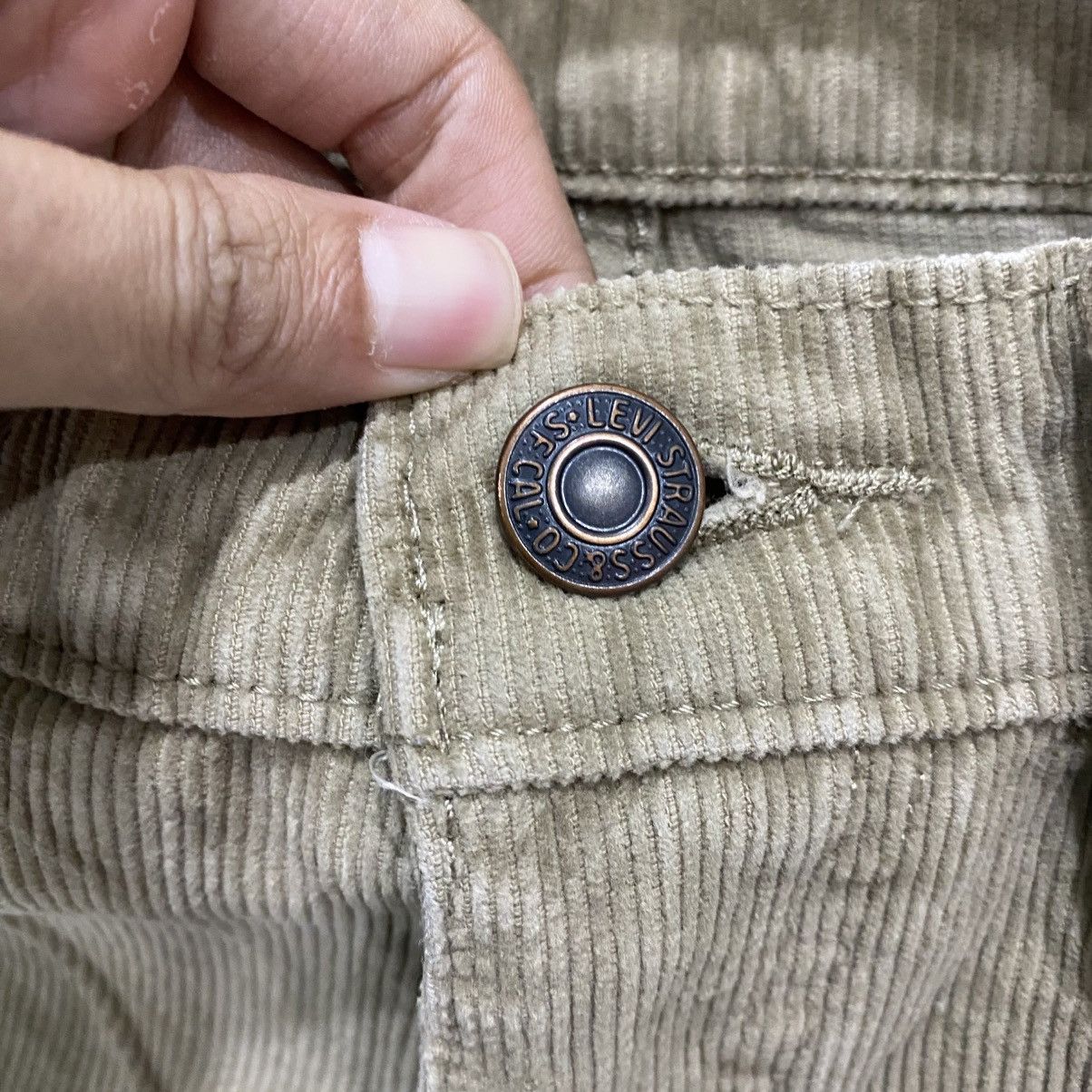 Levi's Levis 511 2018 Corduroy Pants Beige Size US 29 - 6 Thumbnail