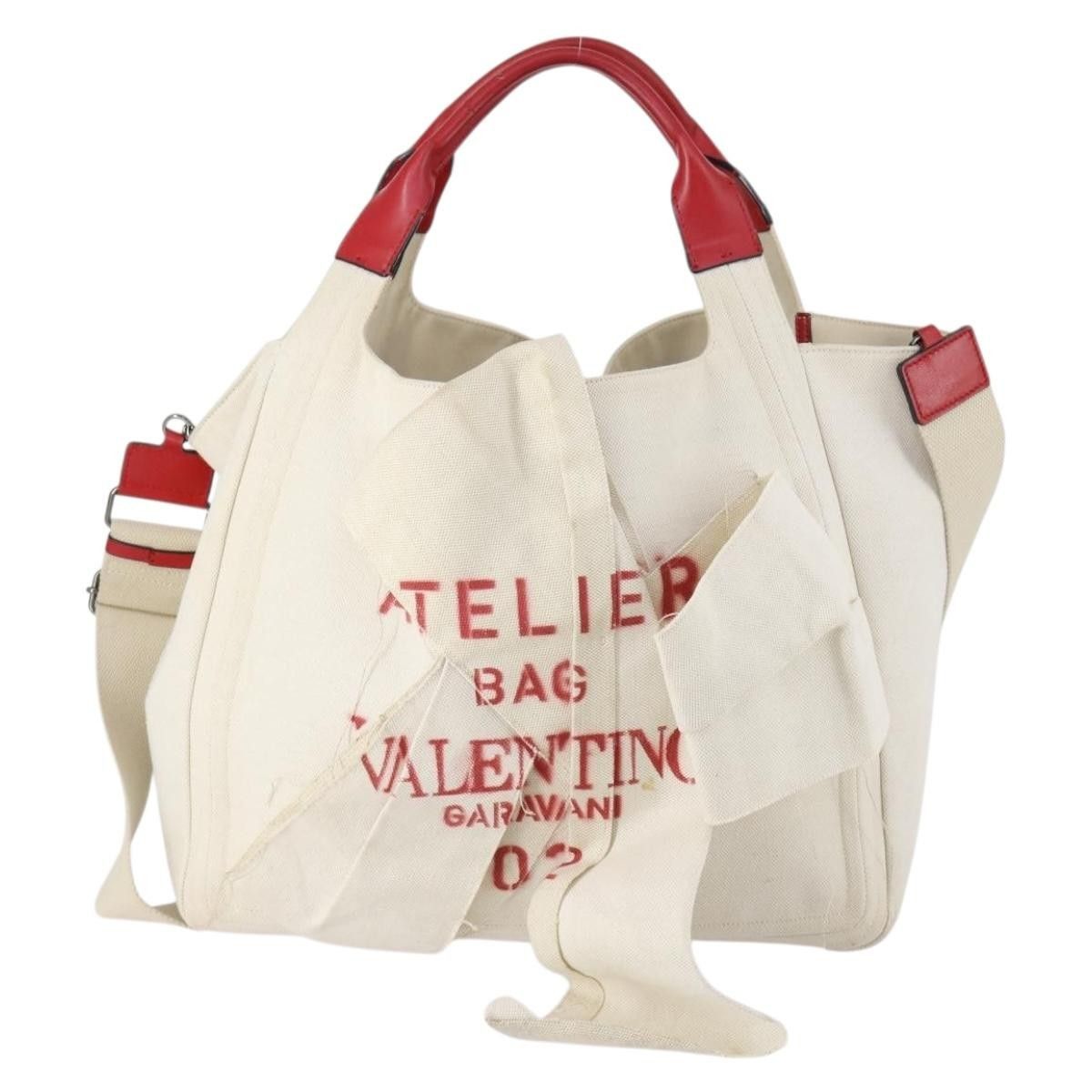 Valentino Valentino Garavani Atelier 02 Tote Canvas Size ONE SIZE - 1 Thumbnail