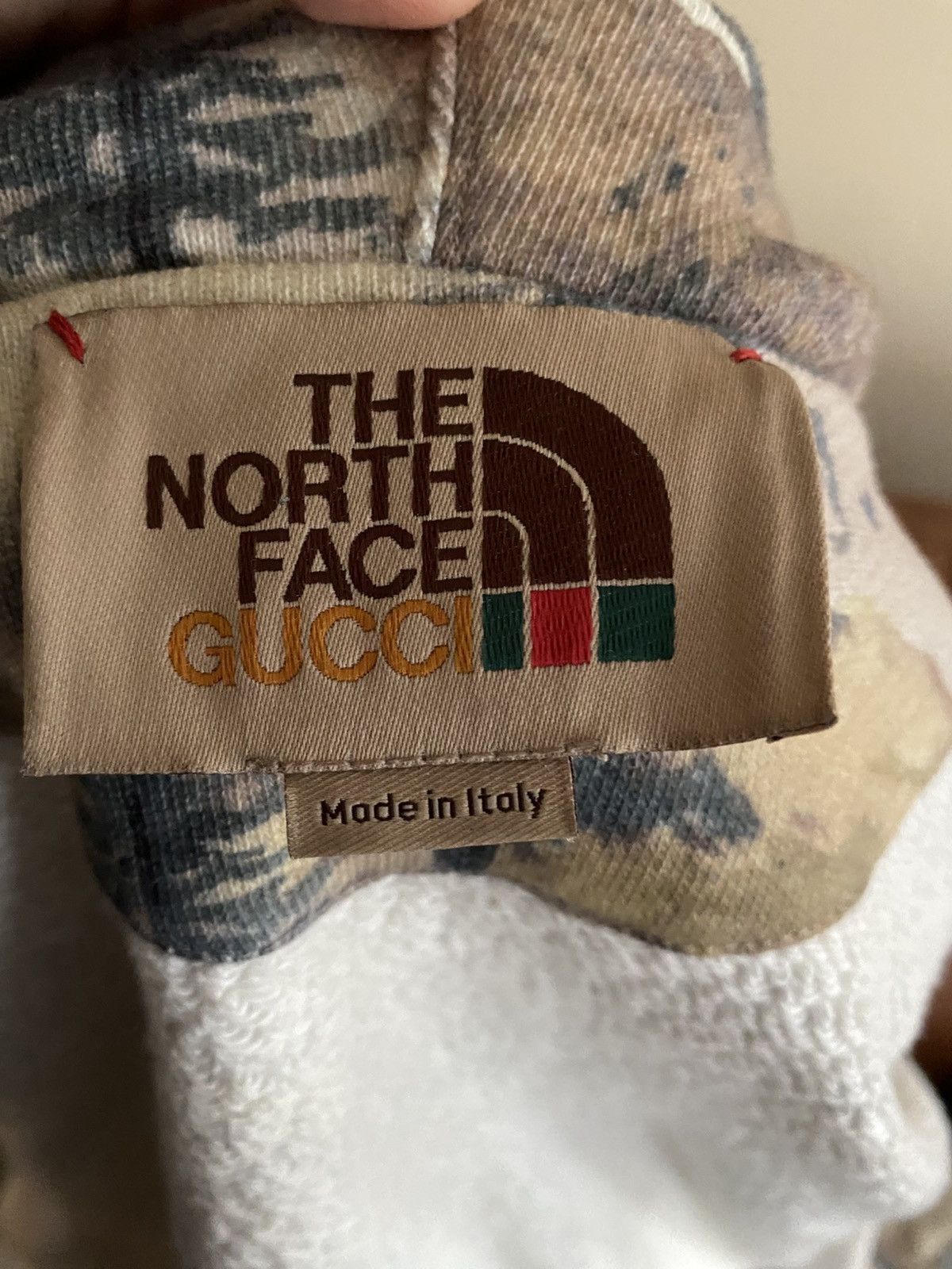 Gucci × The North Face *FITS LARGE* North Face x Gucci Track Print Hoodie Size US XS / EU 42 / 0 - 7 Thumbnail