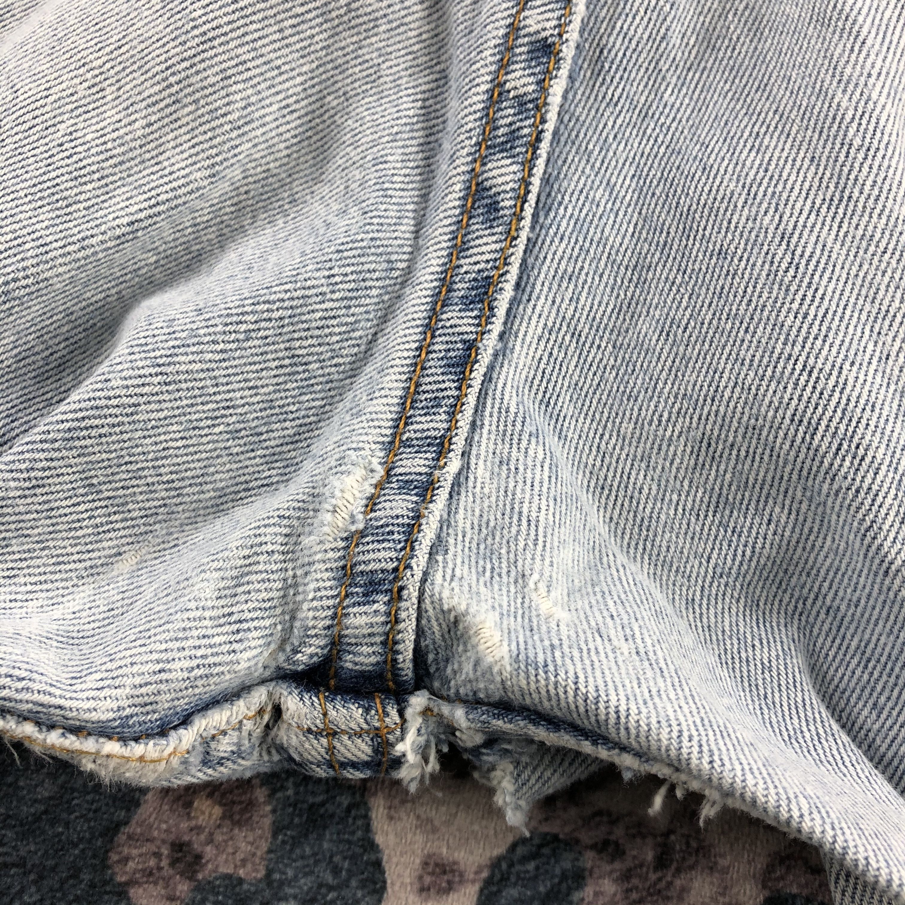 Levi's 90s Vintage Light Wash Levis 501 Jeans-JM3155 Size US 30 / EU 46 - 6 Thumbnail