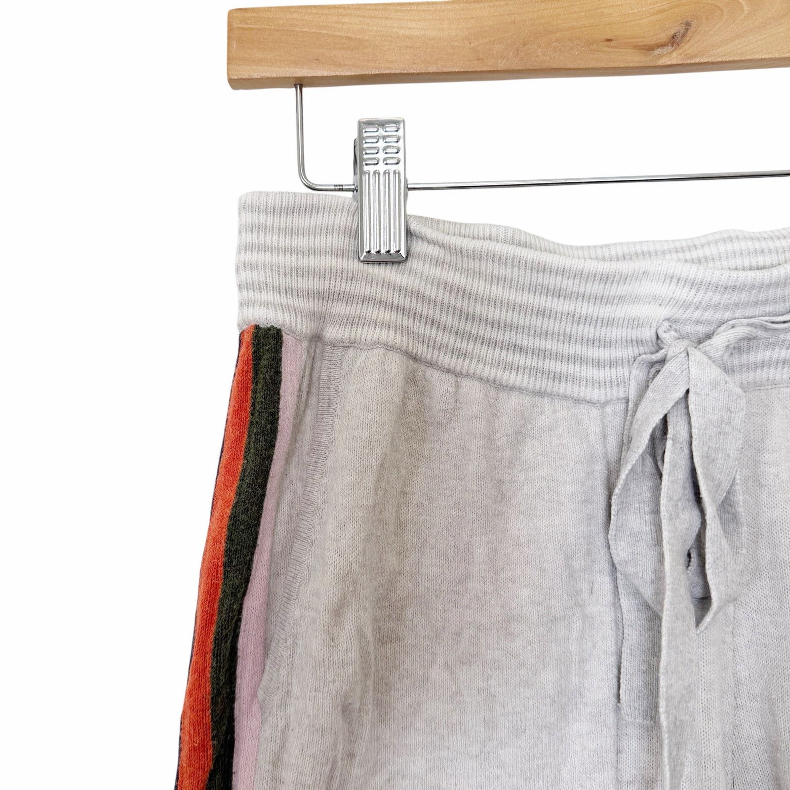 Faherty Faherty Cotton Cashmere Jogger Sweatpants Rainbow Stripe S Size 27" / US 4 / IT 40 - 3 Thumbnail
