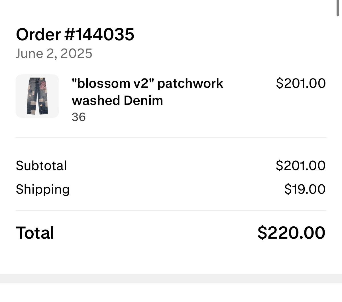 Derschutze “blossom v2” patchwork washed Denim Size US 36 / EU 52 - 9 Thumbnail