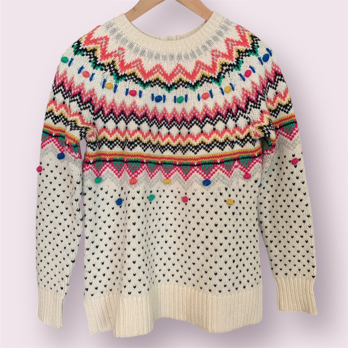 Talbots Hand Knit Hygge Sweater Size XS / US 0-2 / IT 36-38 - 1 Thumbnail
