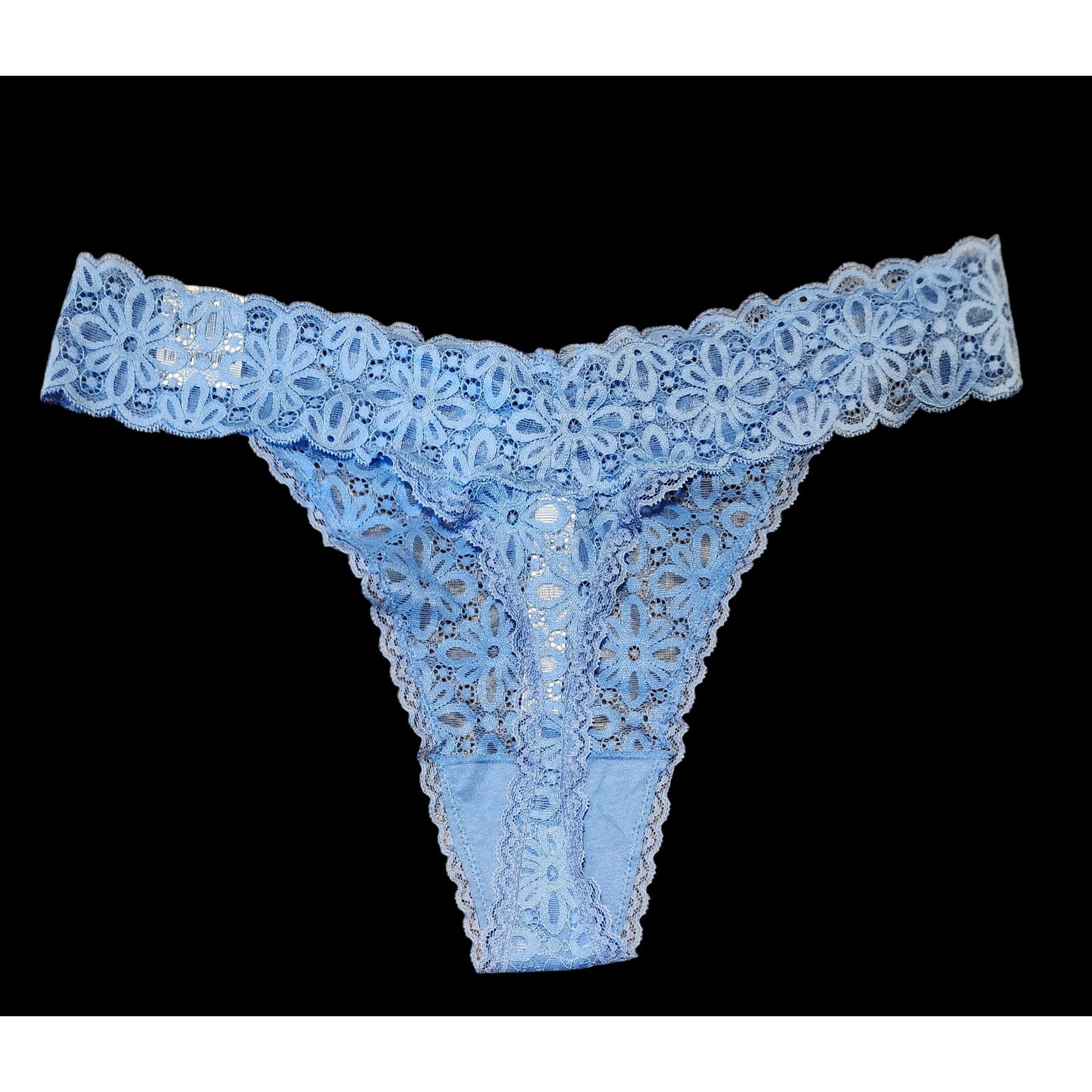 Other 2 pair of Jennifer Moore blue lace one size fits 1X to 3X Size ONE SIZE - 3 Thumbnail