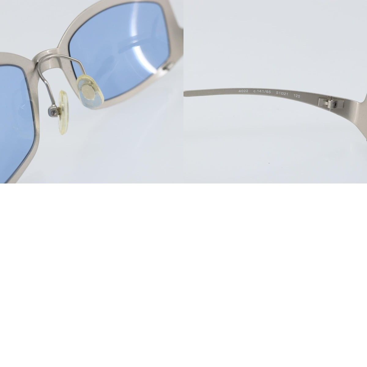 Chanel Chanel CC Metal Blue Sunglasses Size ONE SIZE - 5 Thumbnail