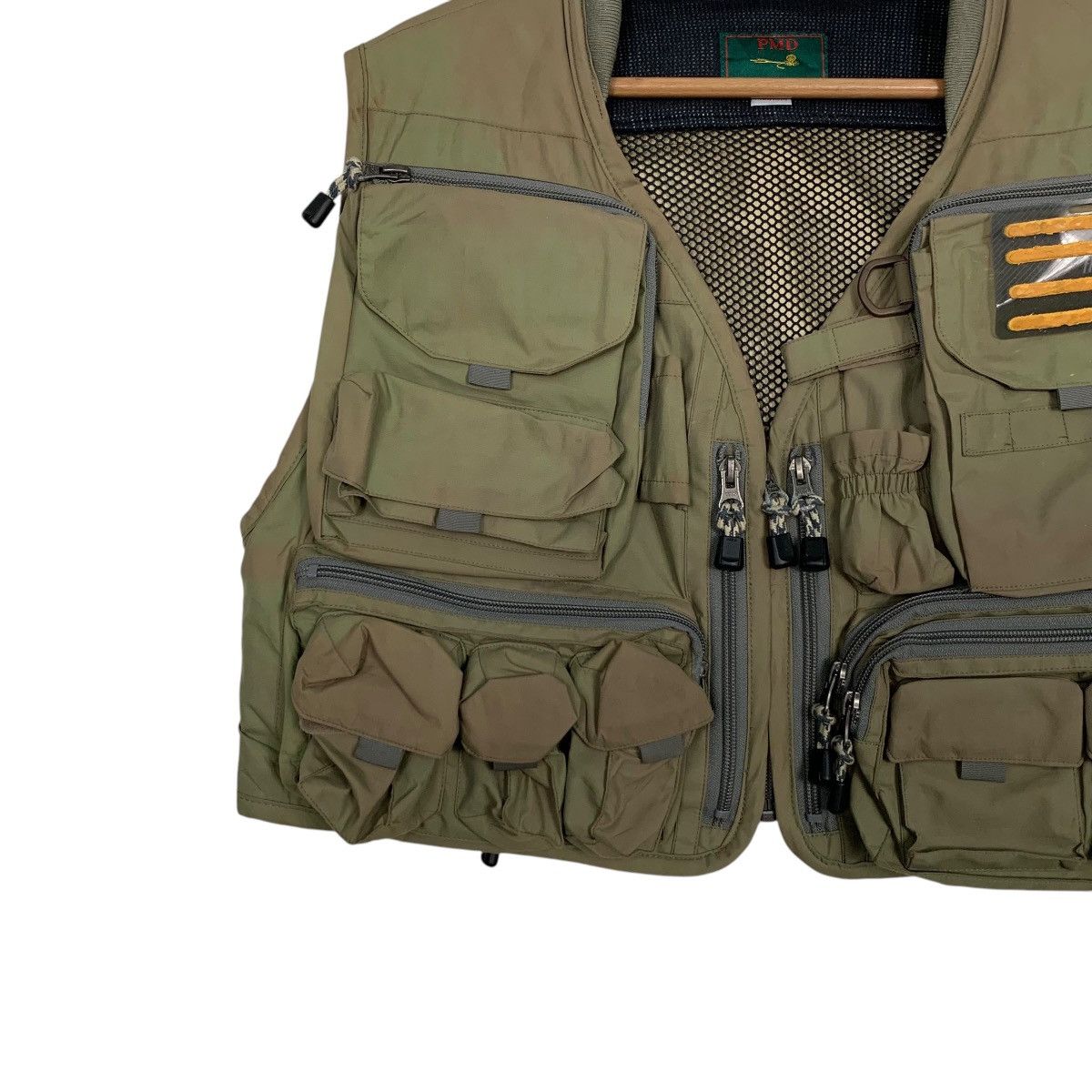 Vintage 90's PMD Fishing Gear Multi Pocket Utility Vest #2710-C122 Size US M / EU 48-50 / 2 - 5 Thumbnail