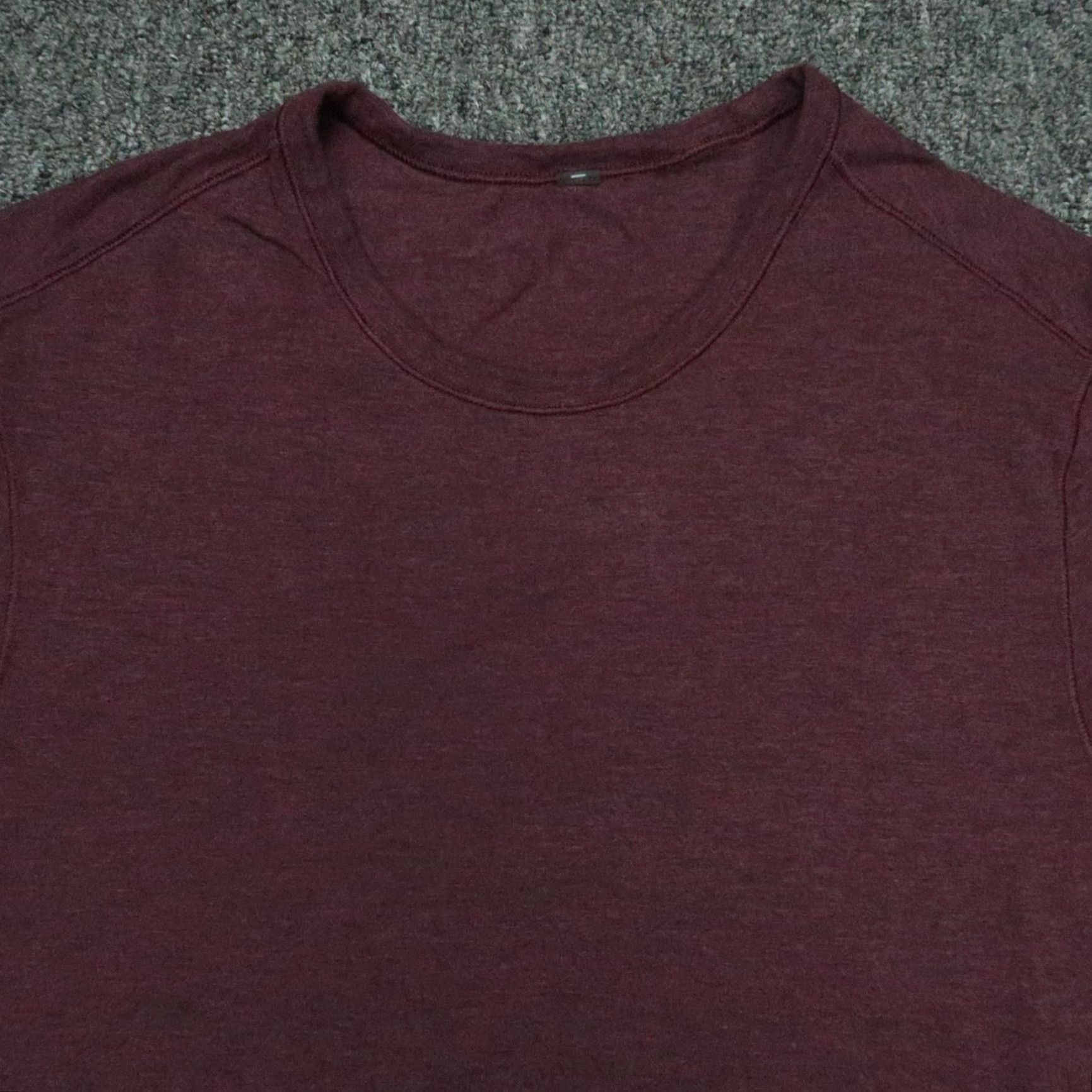 Lululemon Lululemon Shirt Mens Medium Red Long Sleeve Athletic Lightweight Tee Size US M / EU 48-50 / 2 - 2 Thumbnail