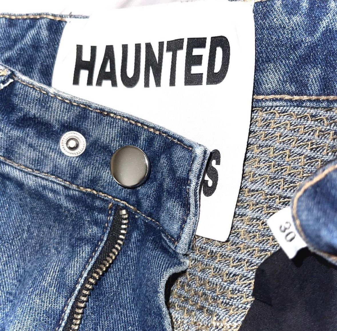 Haunted Starbucks haunted starbucks baggy balmain Size US 30 / EU 46 - 3 Thumbnail